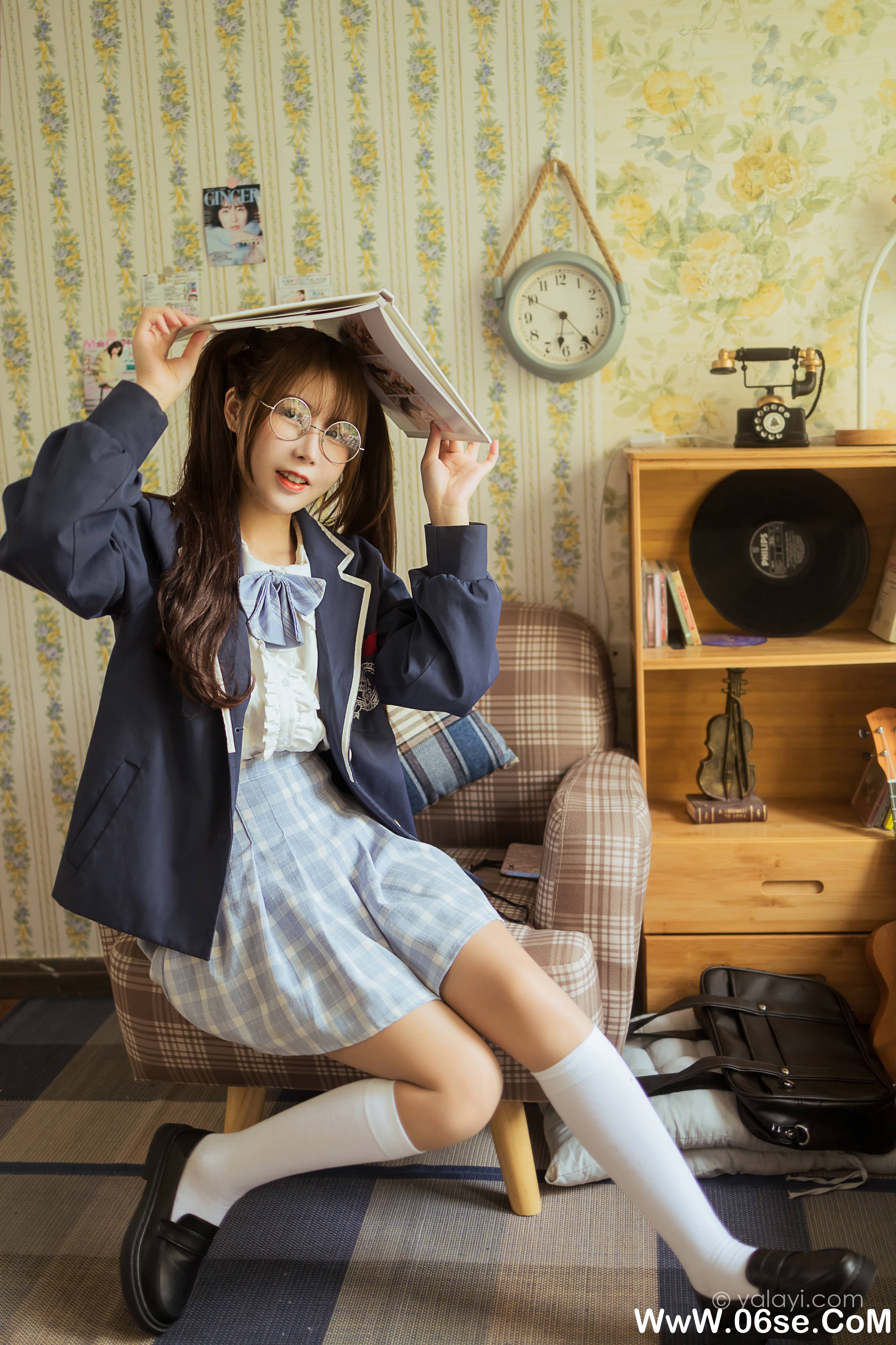 图片[41]-[YALAYI雅拉伊] 2021.07.13 NO.813 钰慧《最爱的jk制服》[40+1P480M]-六色网