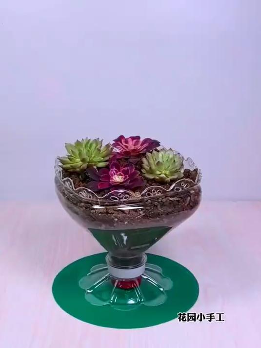 油桶变废为宝做花盆