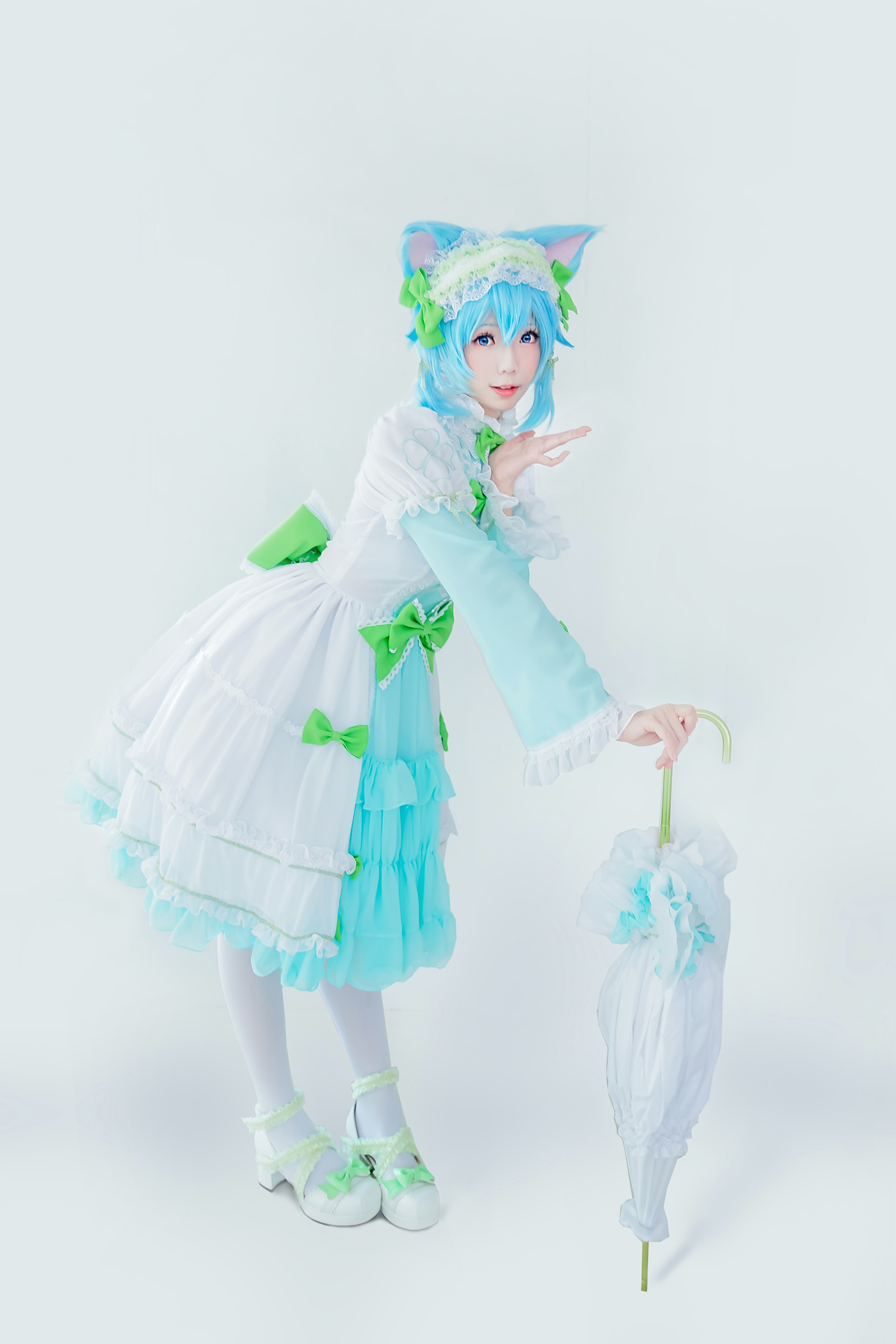 Ely_eee(ElyEE子) NO.042 — 猫耳下午茶[24P46M]-六色网
