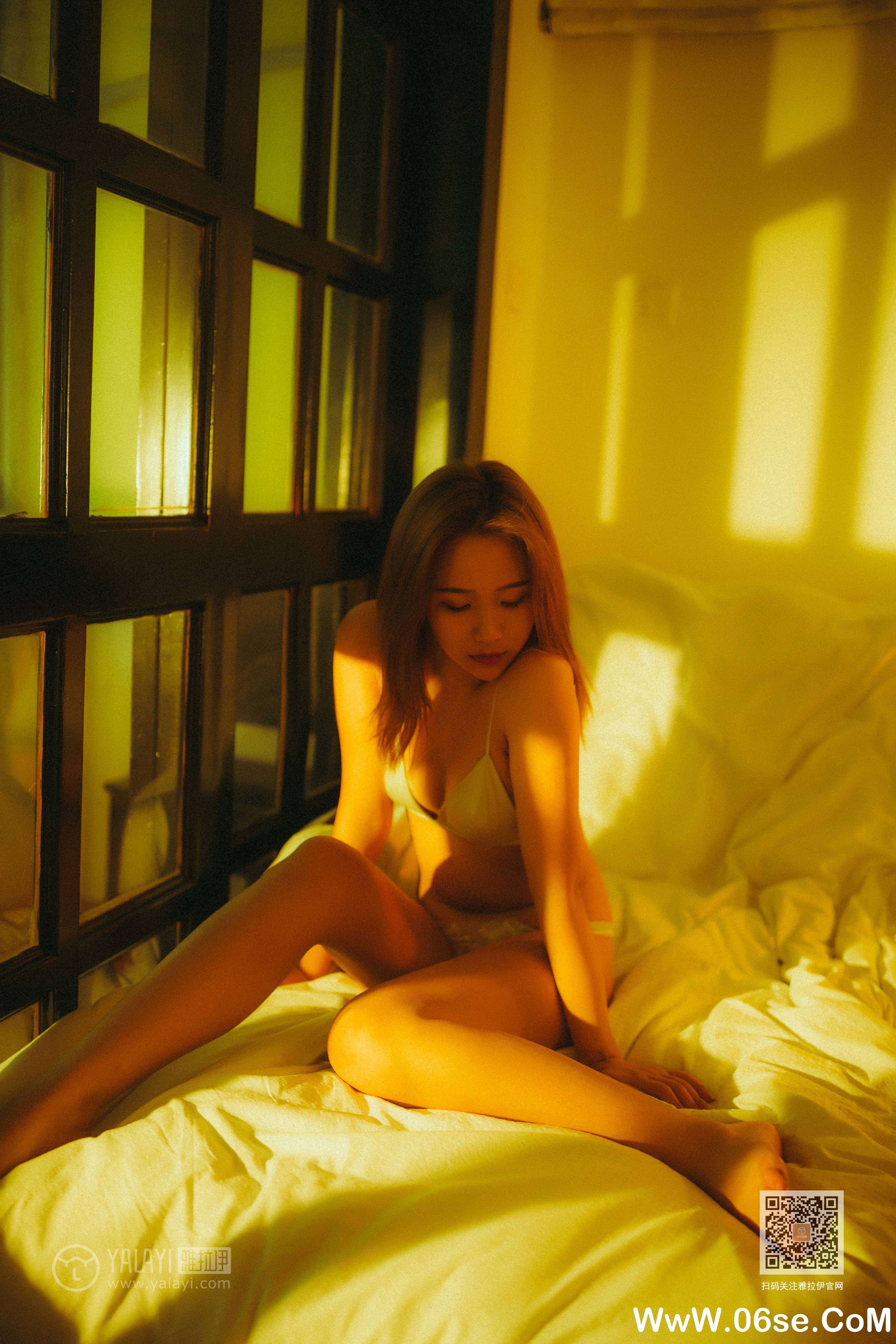 图片[51]-[YALAYI雅拉伊] 2020.04.23 NO.613 岳璐璐《对着暮光呢喃》[43P+1P472M]-六色网