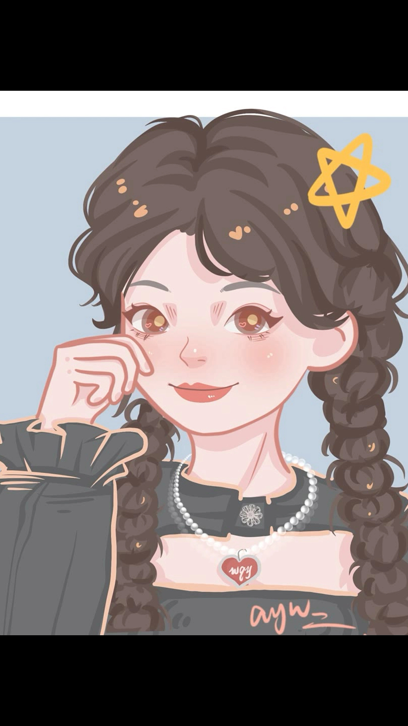 爆好看的一组女生微信头像