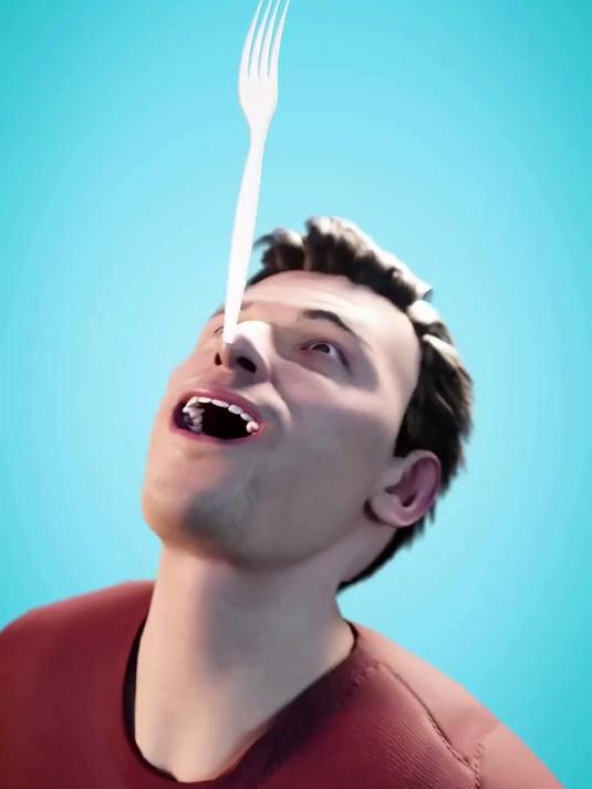 吞下叉子有什么后果?