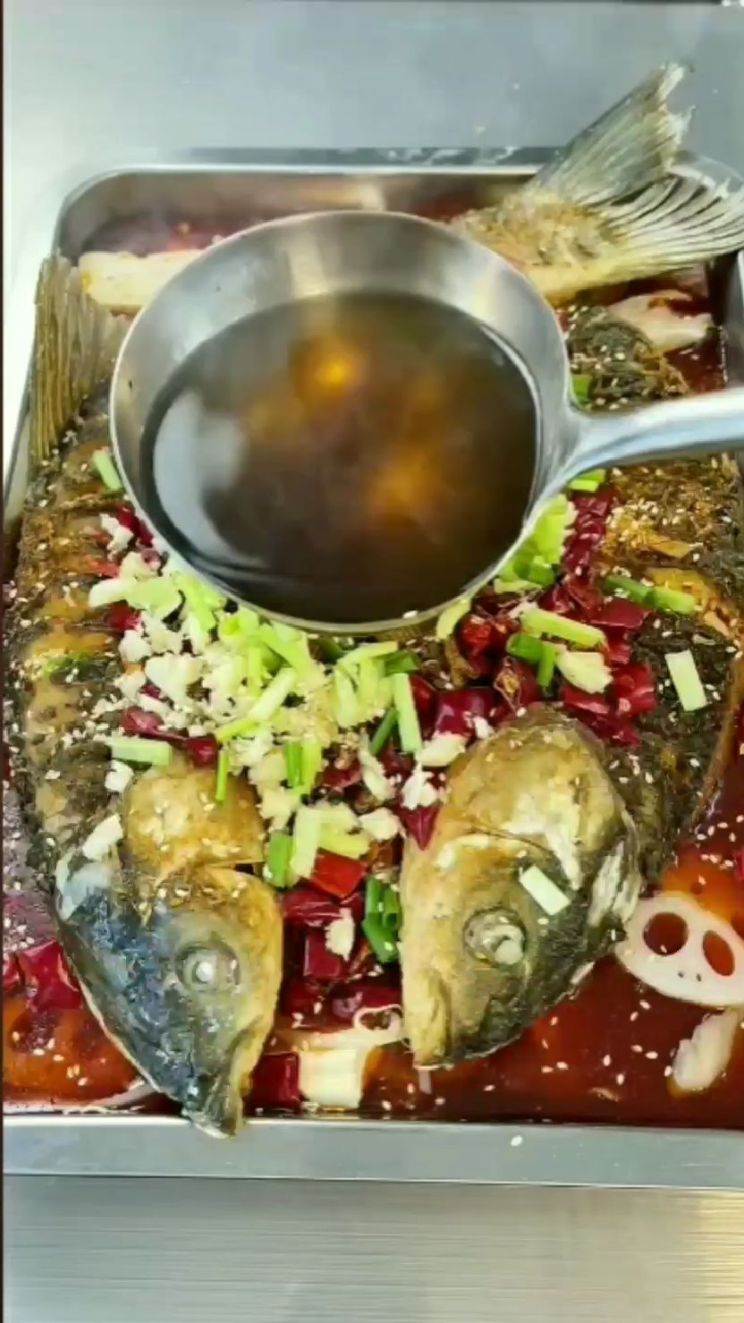 在家也能吃烧鱼,做法简单,麻辣清香