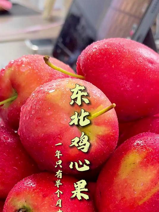 长得像苹果的鸡心果，都带小糖心又香又甜又脆.再不吃就得等明年了