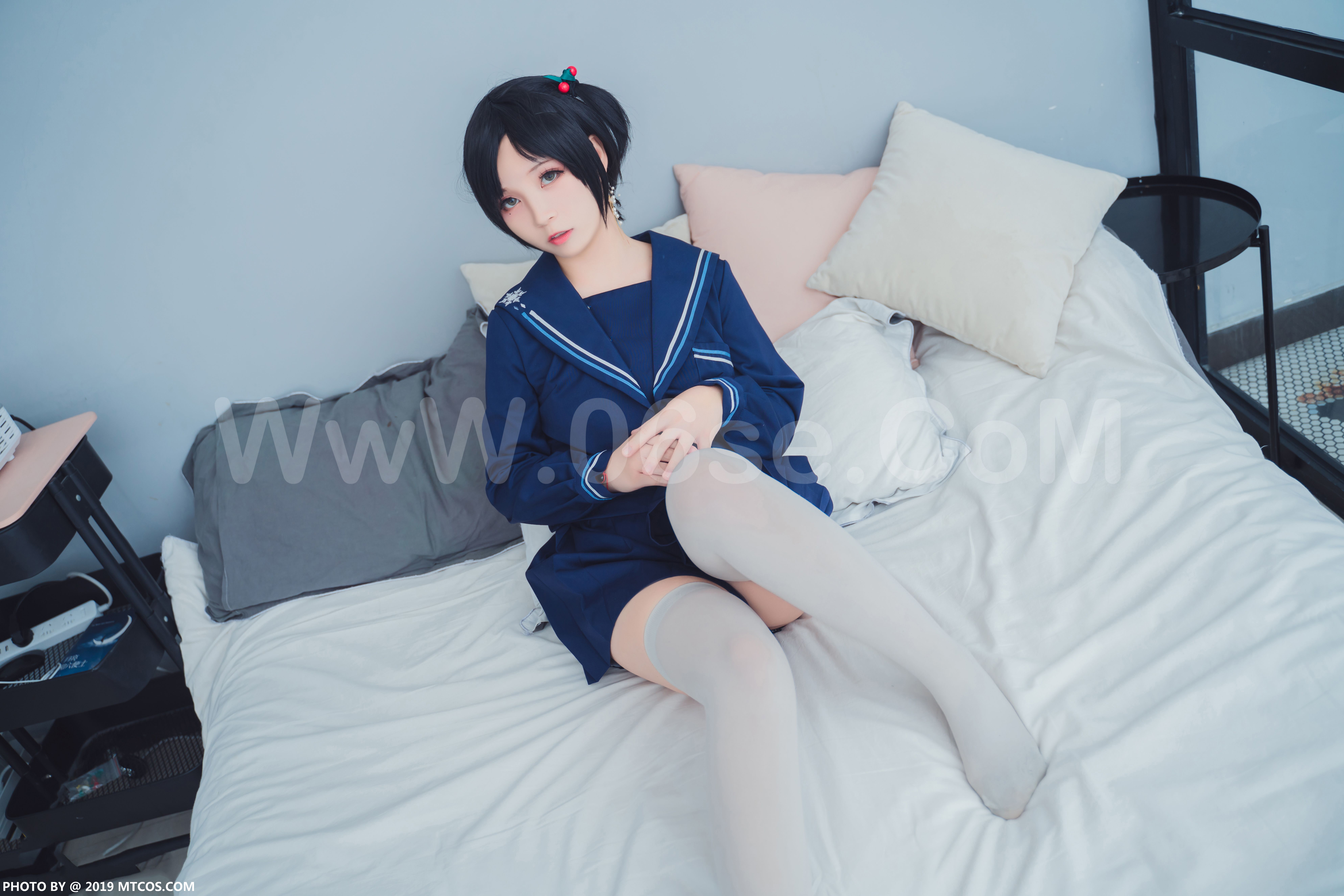 图片[16]-[MTCos] 喵糖映画 Vol.010 大眼JK妹-六色网