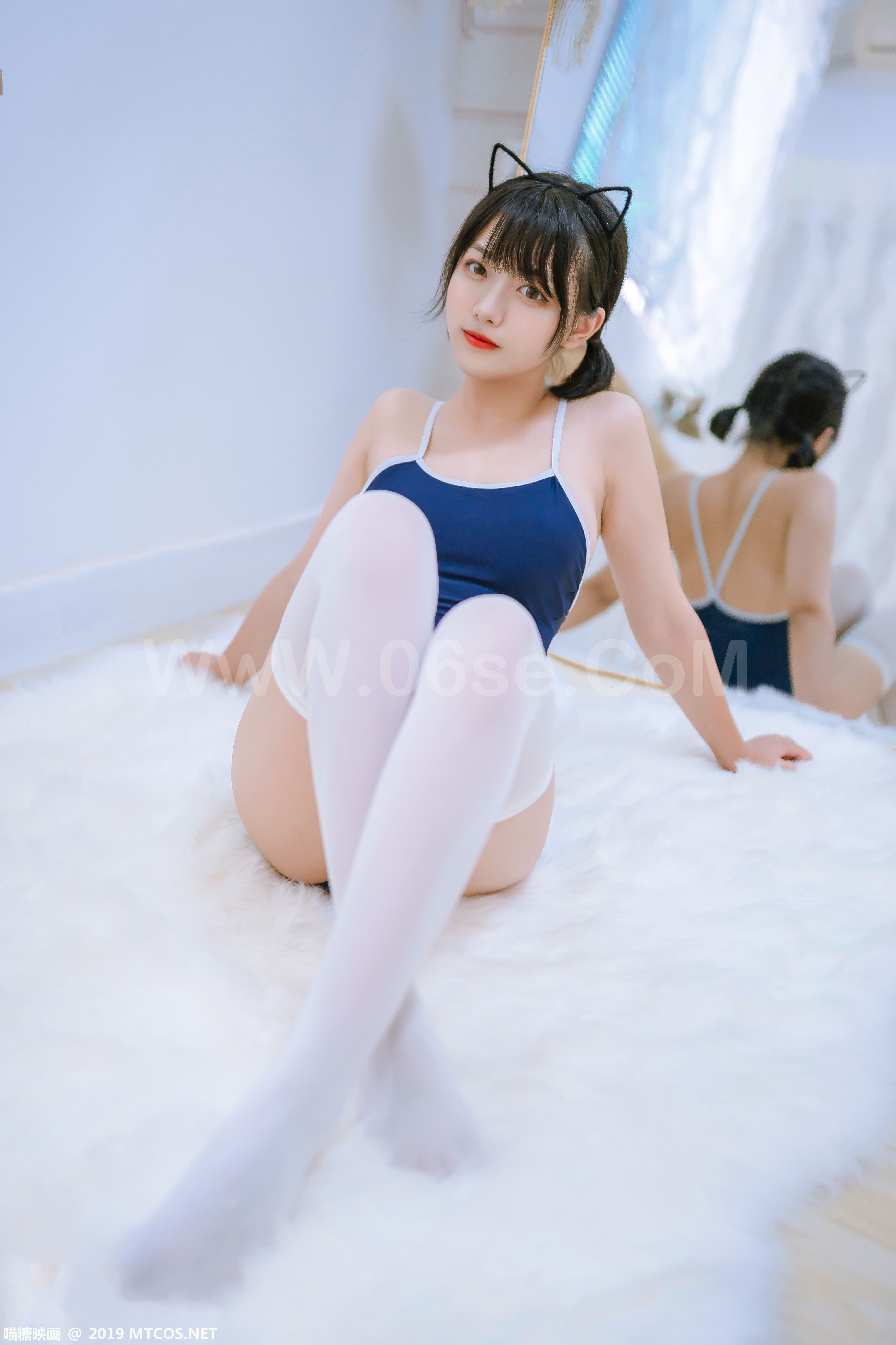 图片[13]-[MTCos] 喵糖映画 Vol.040 猫君君_MaoJun 猫耳朵-六色网