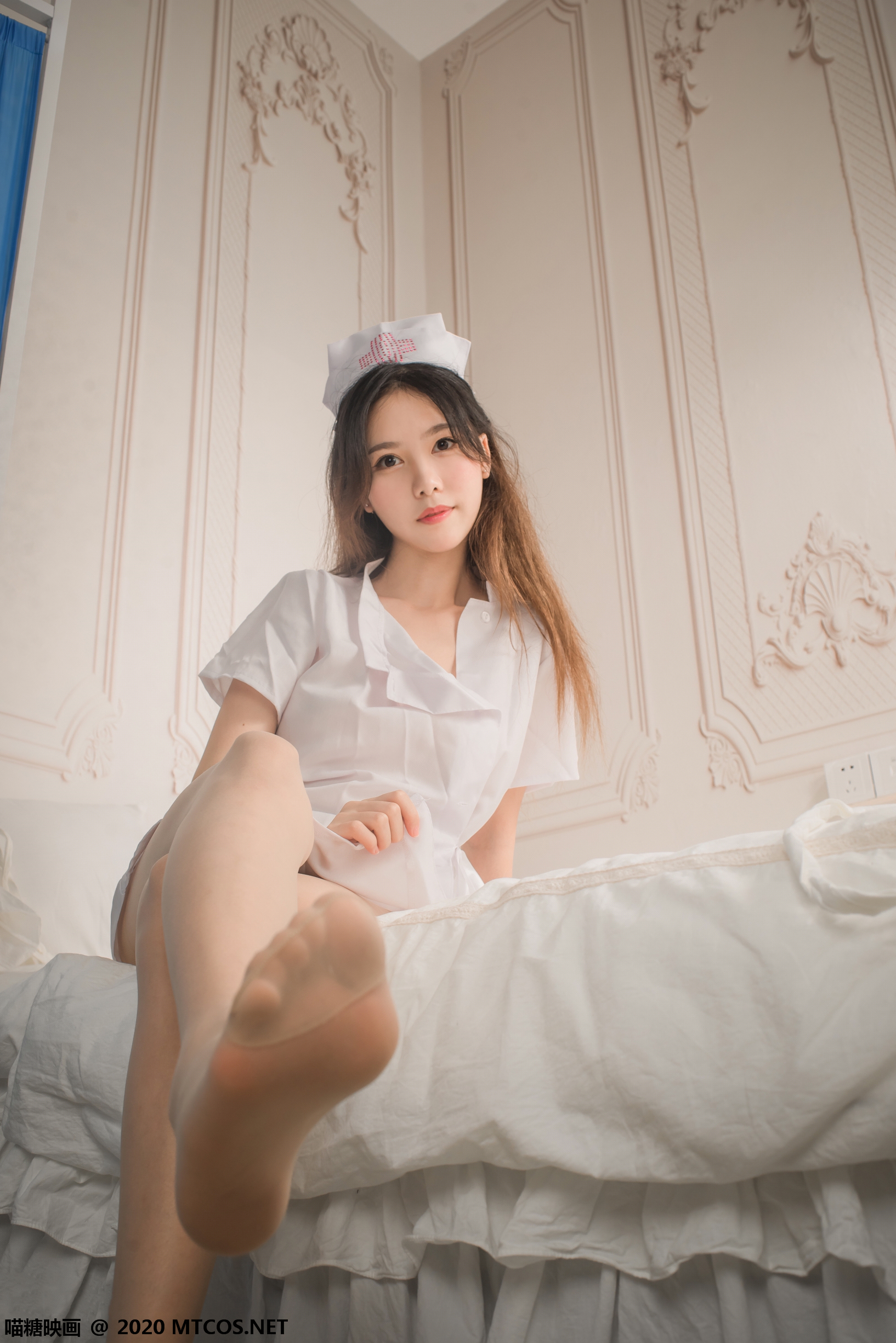 图片[17]-[MTCos] 喵糖映画 Vol.076 抖娘-利世 俏皮小护士-六色网