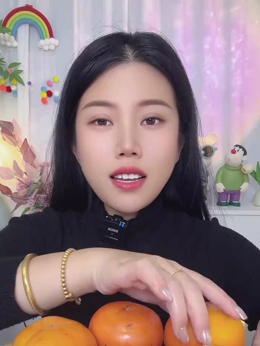 巧克力脆柿子 嘎嘎甜的脆柿子