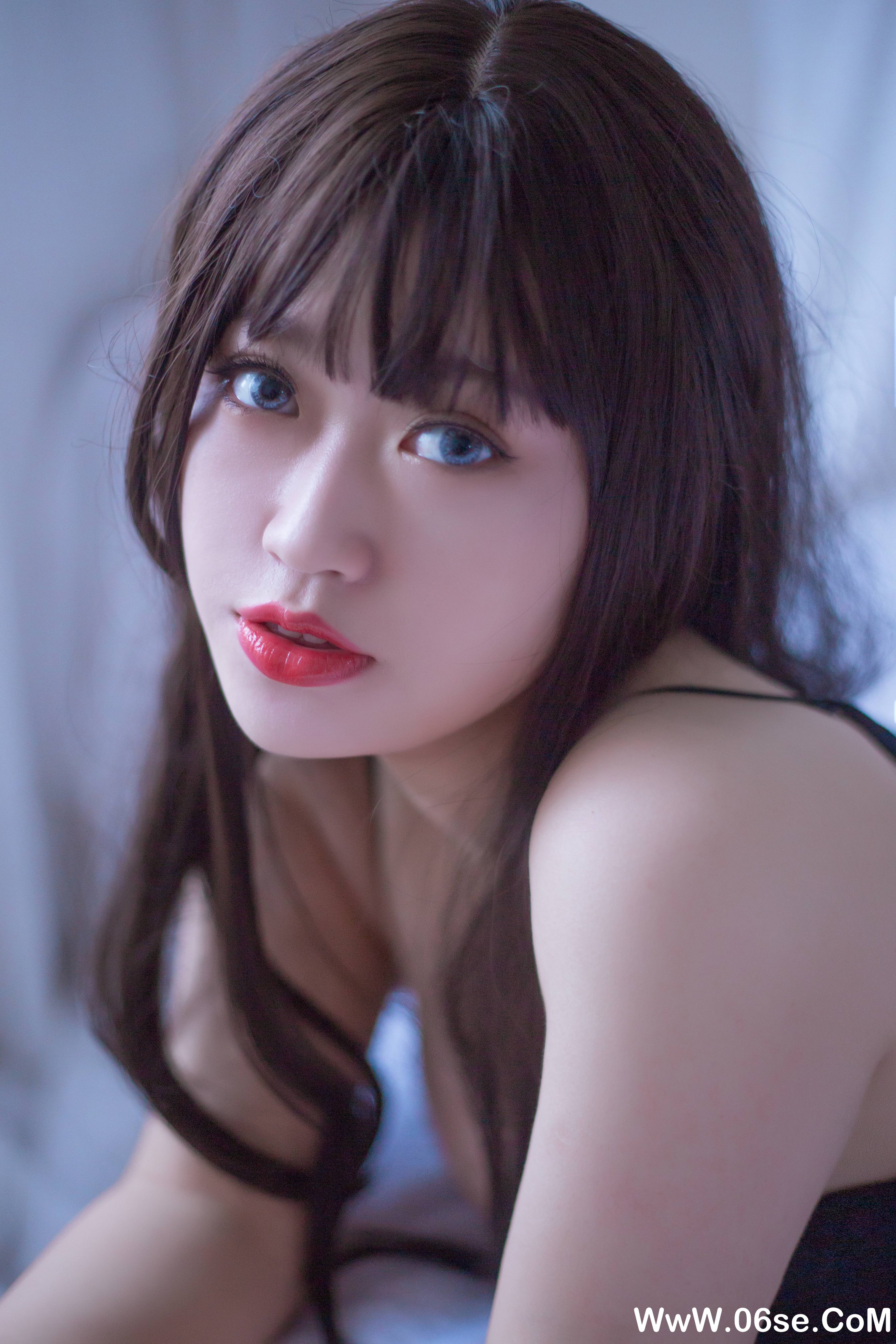 图片[3]-维他奶泽 NO.002 — 黑蕾丝[25P318M]-六色网