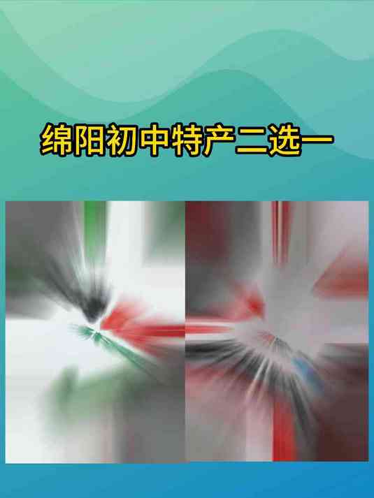 绵阳初中特产二选一!