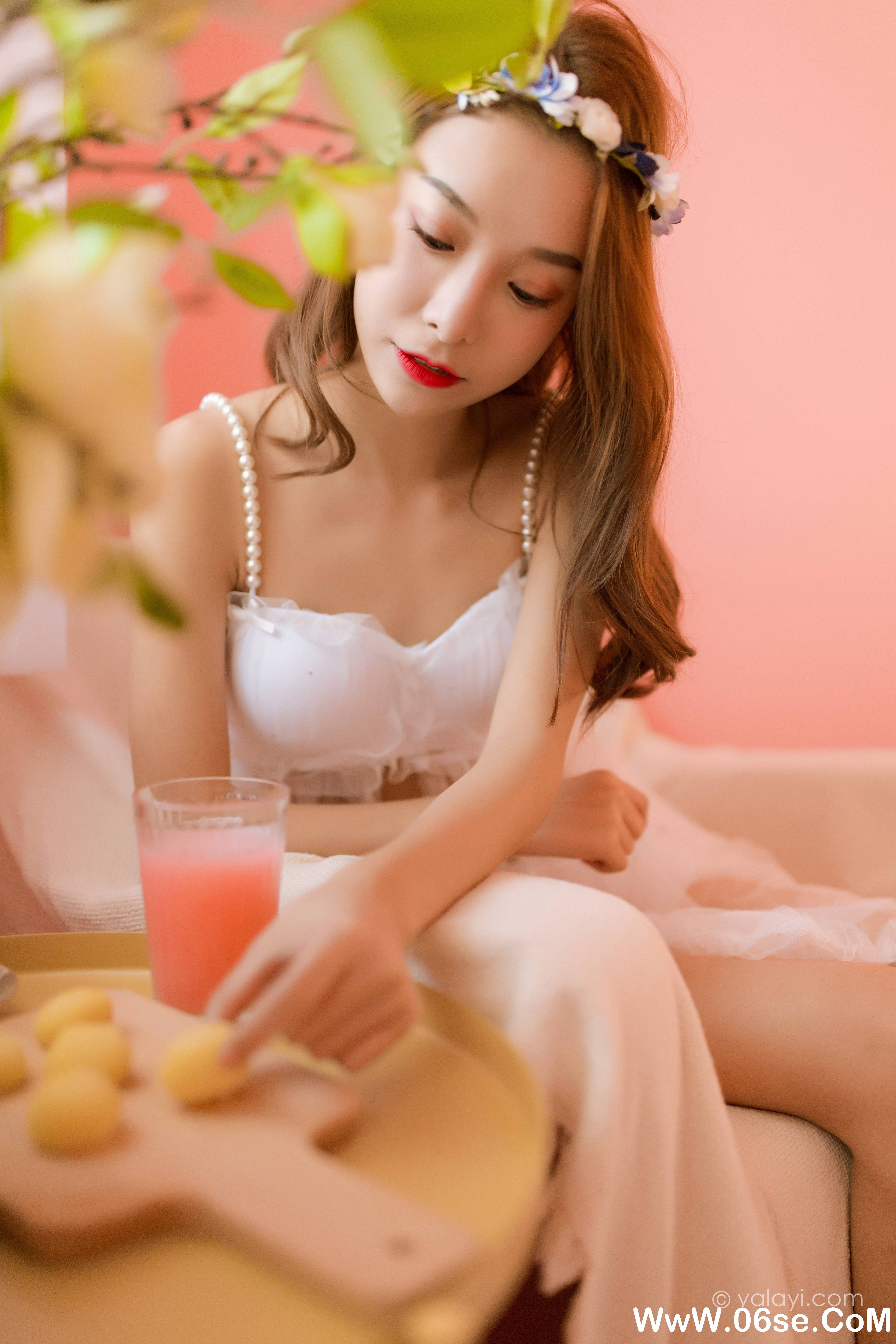 图片[23]-[YALAYI雅拉伊] 2021.06.24 NO.806 微微《粉色少女》[55+1P537M]-六色网