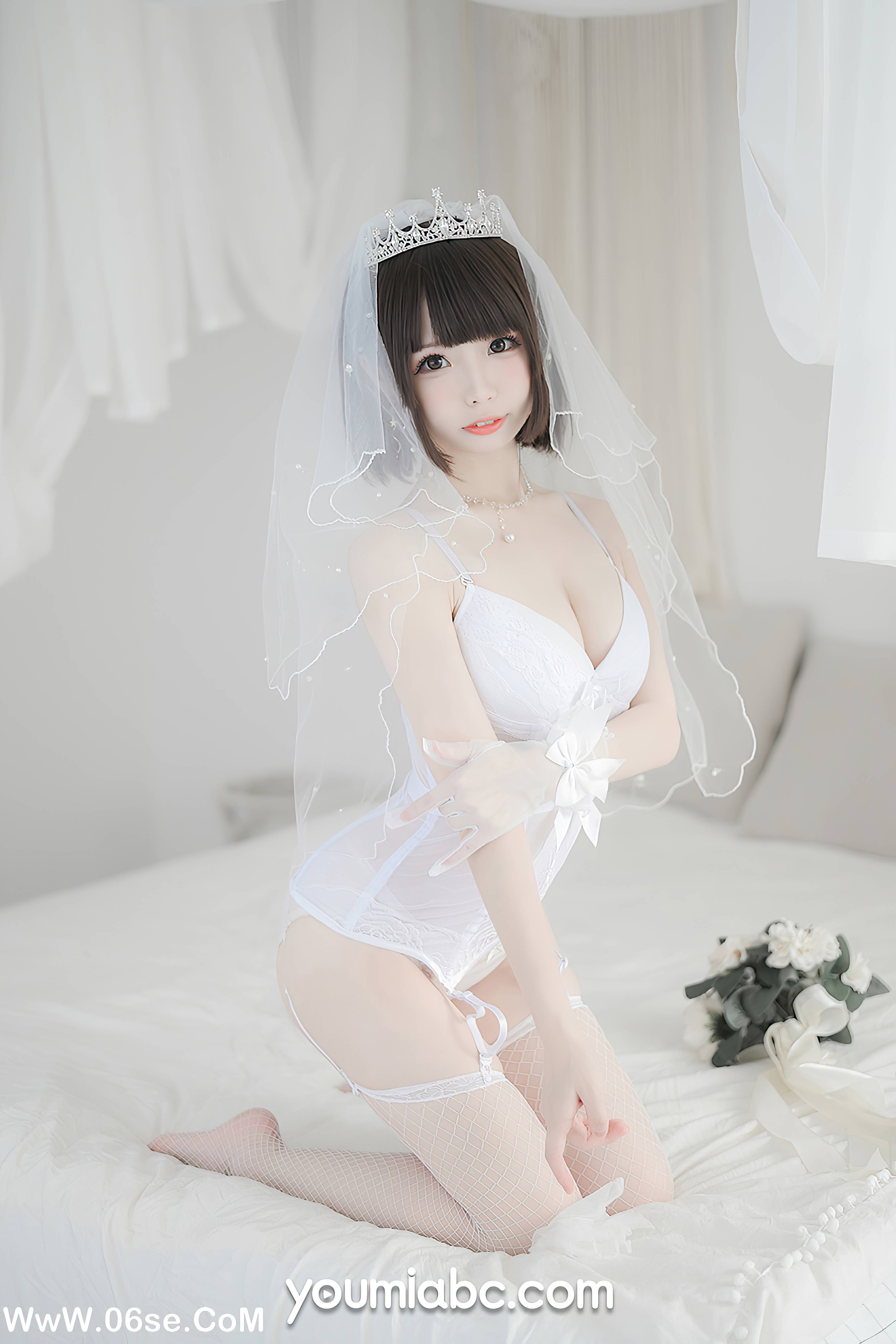 图片[14]-[YouMi尤蜜] 2020.11.10 白皙花嫁 甜椒妙妙mio[41+1P651M]-六色网