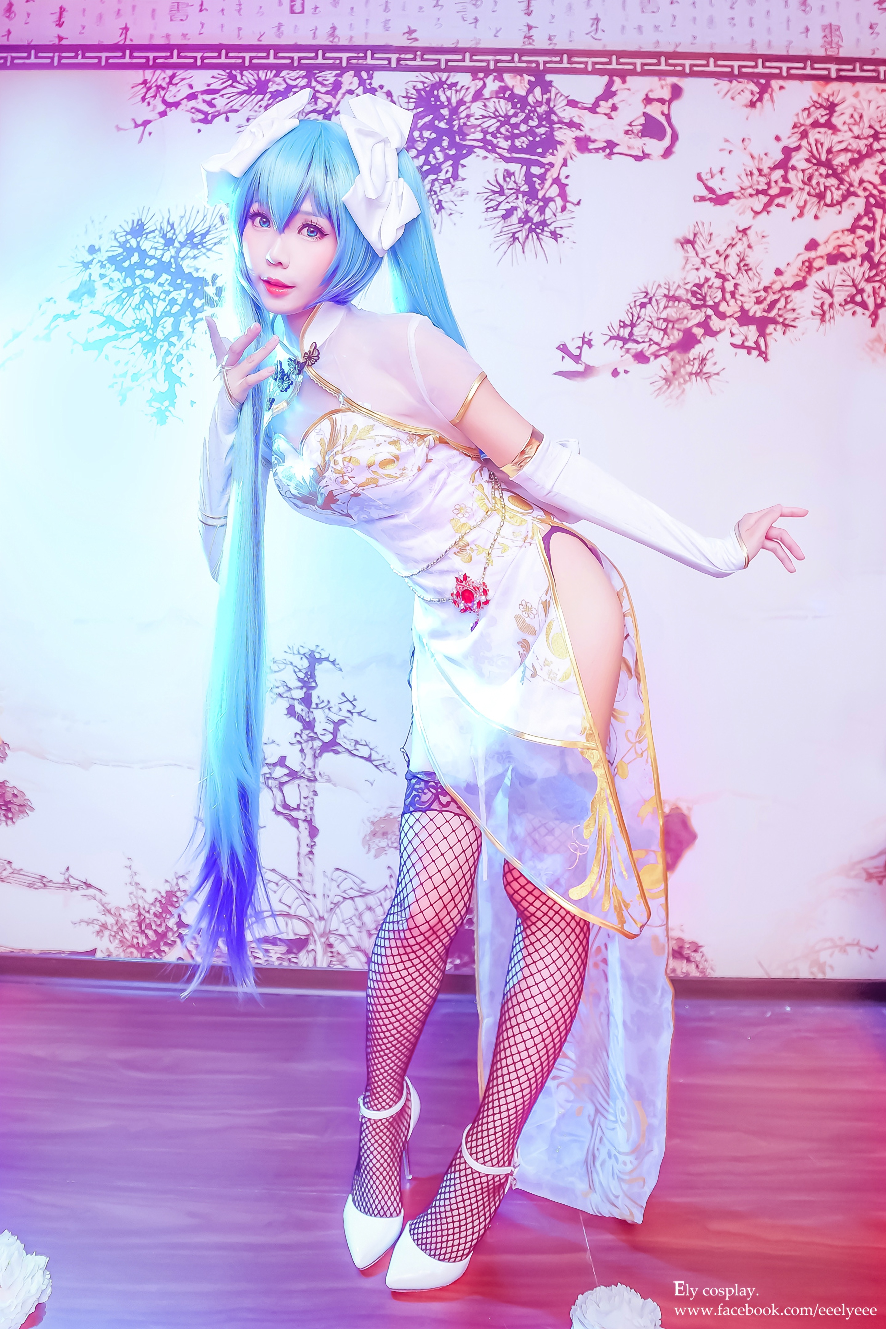 图片[3]-Ely_eee(ElyEE子) NO.013 — 初音旗袍[10P23M]-六色网