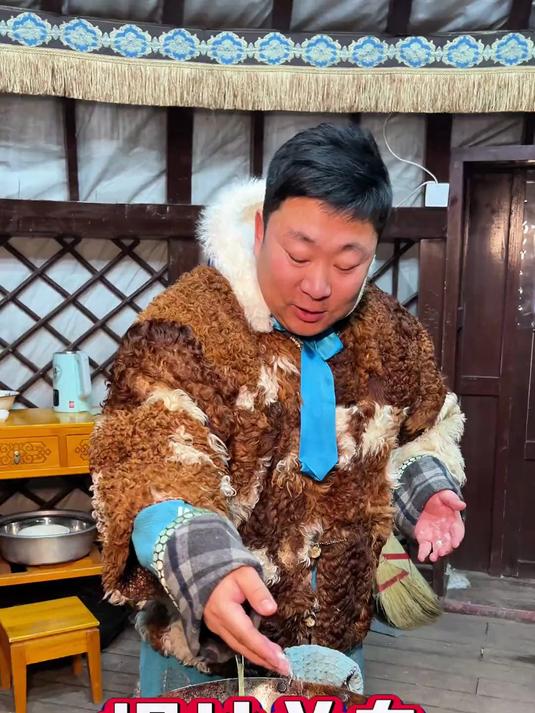 今天吃个爆炒羊杂!草原美食 巴图安达 羊杂 内蒙美好推荐官