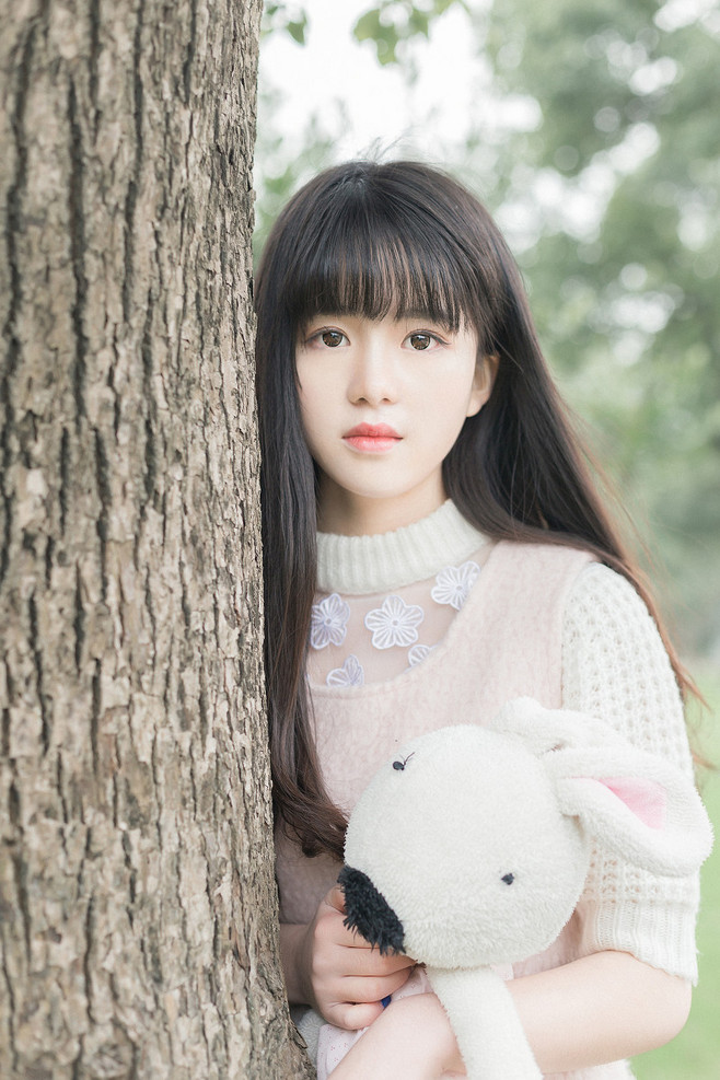 图片[9]-少女的兔子-六色网