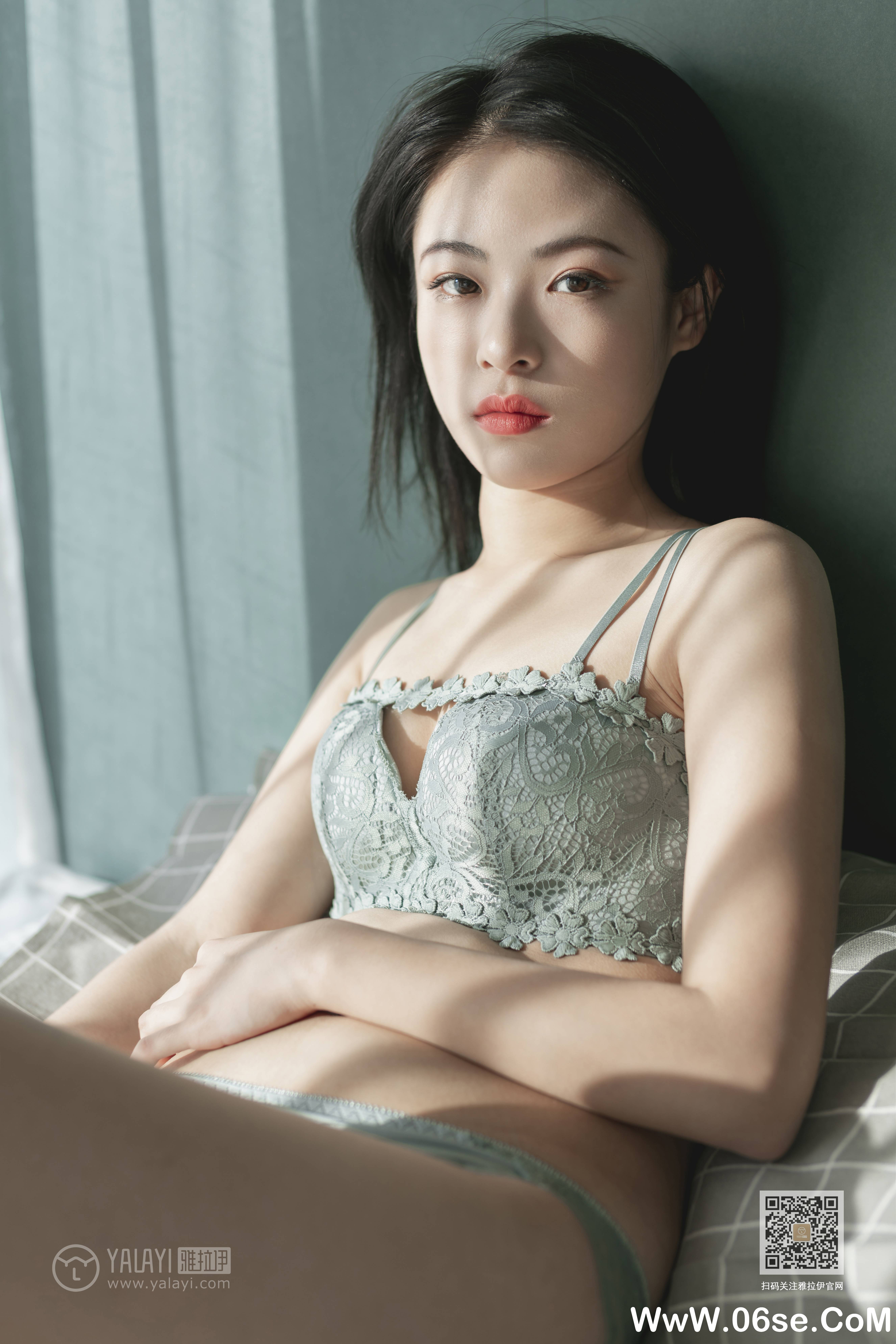 图片[3]-[YALAYI雅拉伊] 2019.12.11 NO.487 含嫣《翡翠女神》[48P+1P580M]-六色网