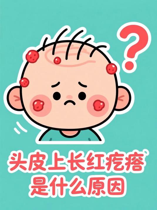 头皮上长红疙瘩是什么原因