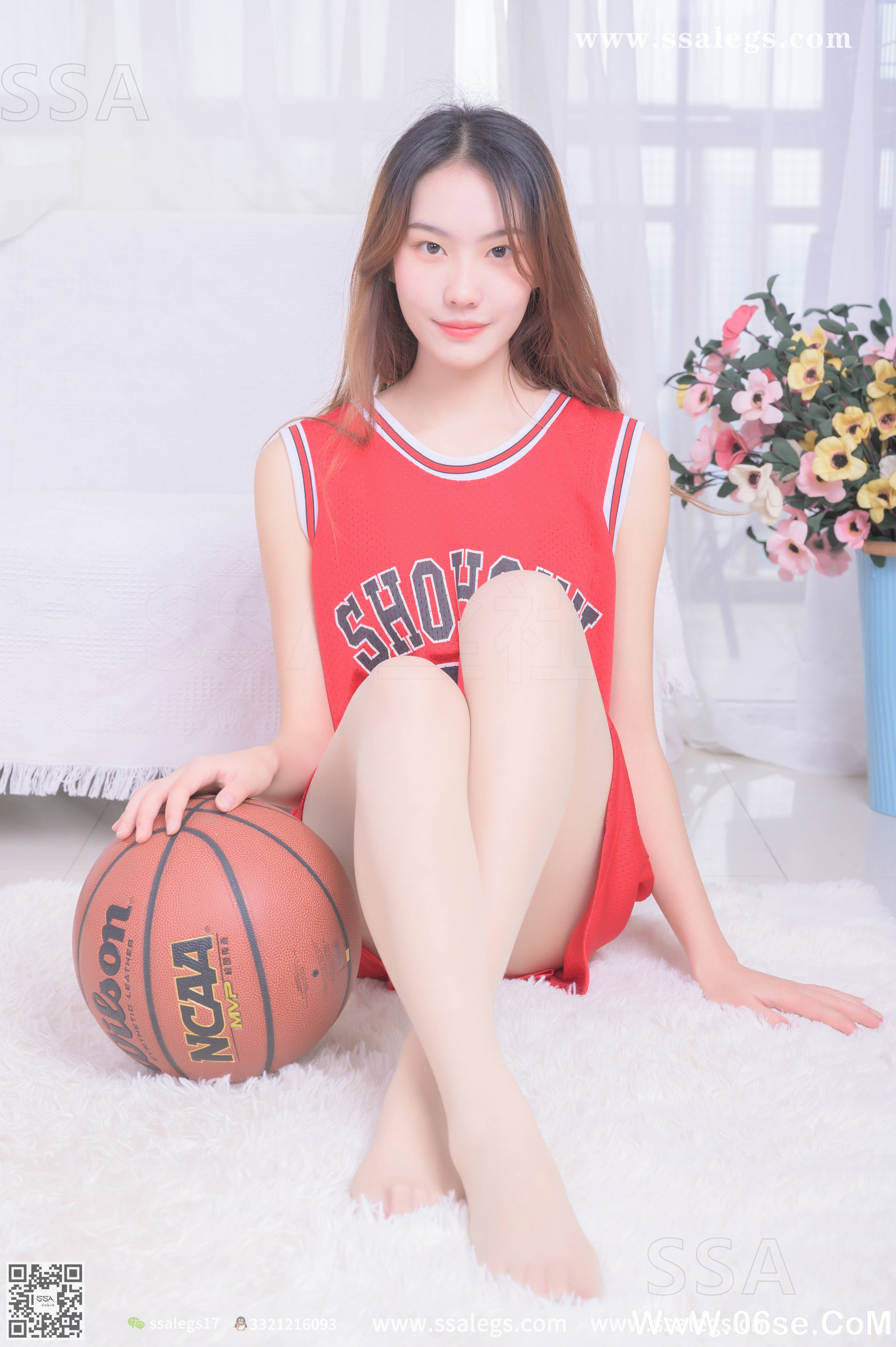图片[52]-[SSA丝社] NO.325 素素小姐姐放假在家穿丝袜陪你玩篮球(下)[127P1.38G]-六色网