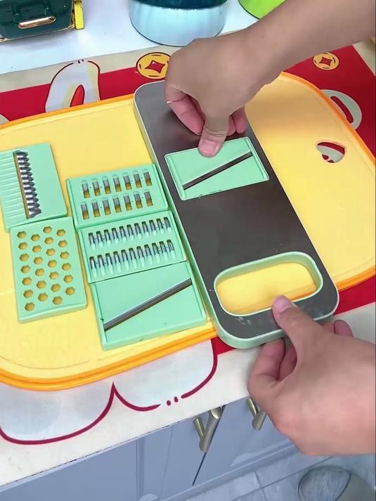 多功能厨房切菜器切丝切片神器家用护手不锈钢土豆切片刨丝擦菜器