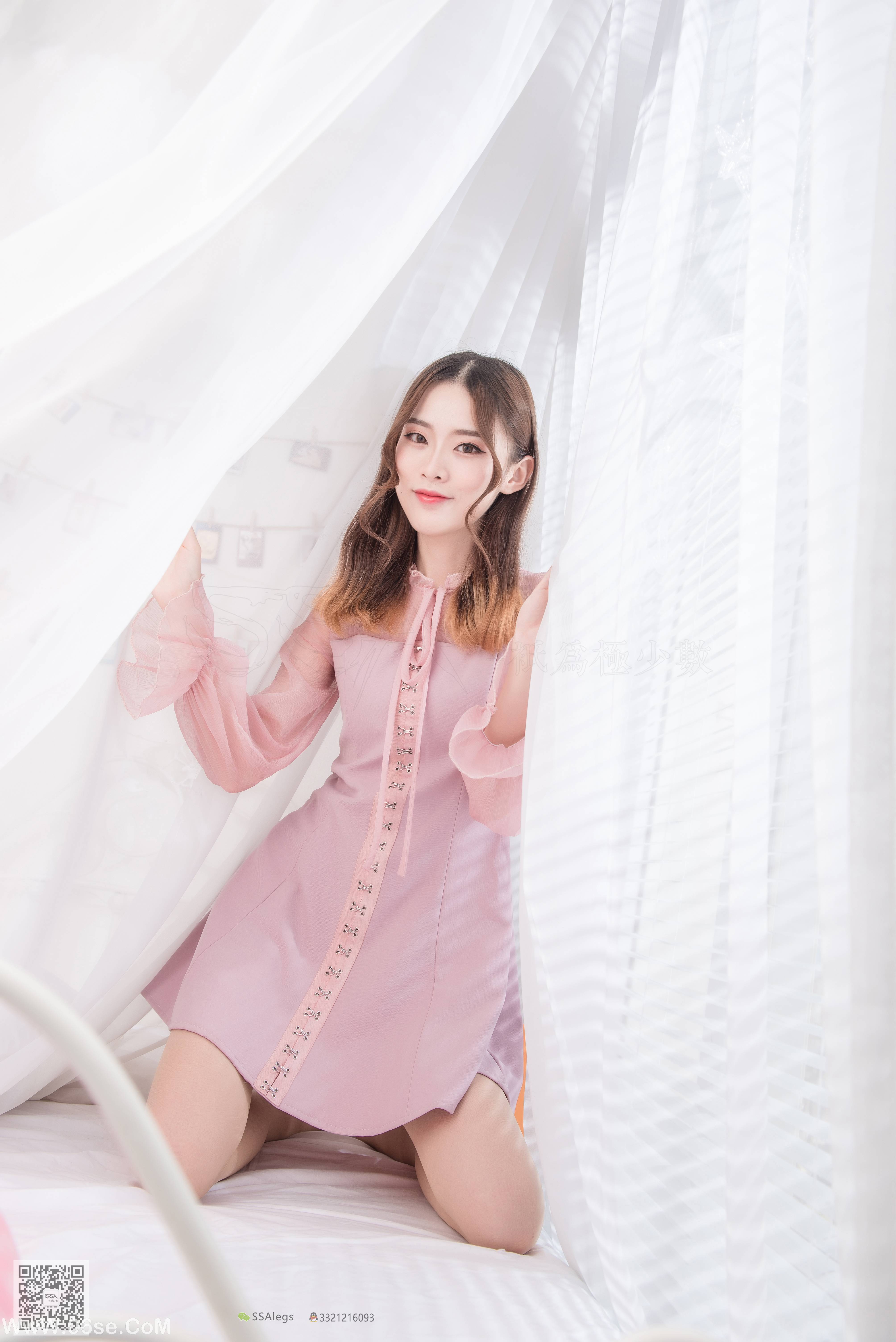 图片[51]-[SSA丝社] NO.027 琪琪 肉色开档丝袜 清纯美女的诱惑[99P887M]-六色网