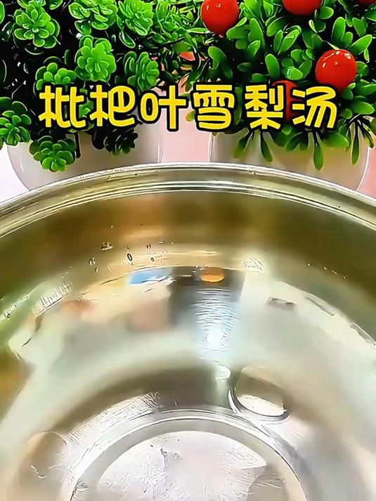 枇杷叶雪梨汤,居然这么厉害!