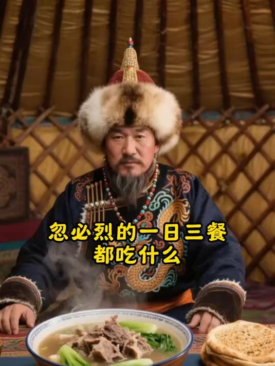 忽必烈的一日三餐,都吃什么?