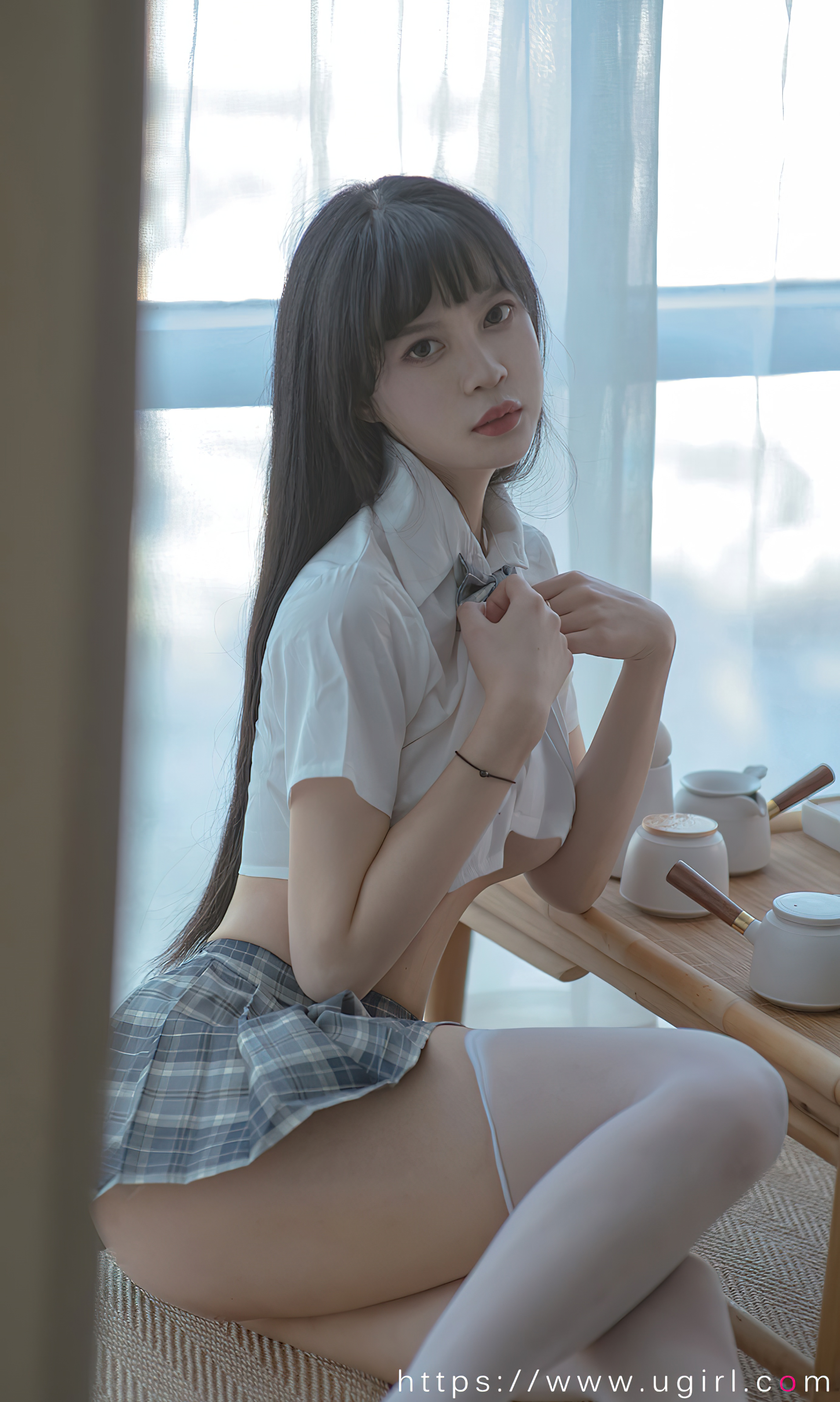 图片[8]-[Ugirls爱尤物] No.2395 Tao Xiang Zi (桃香子)-六色网