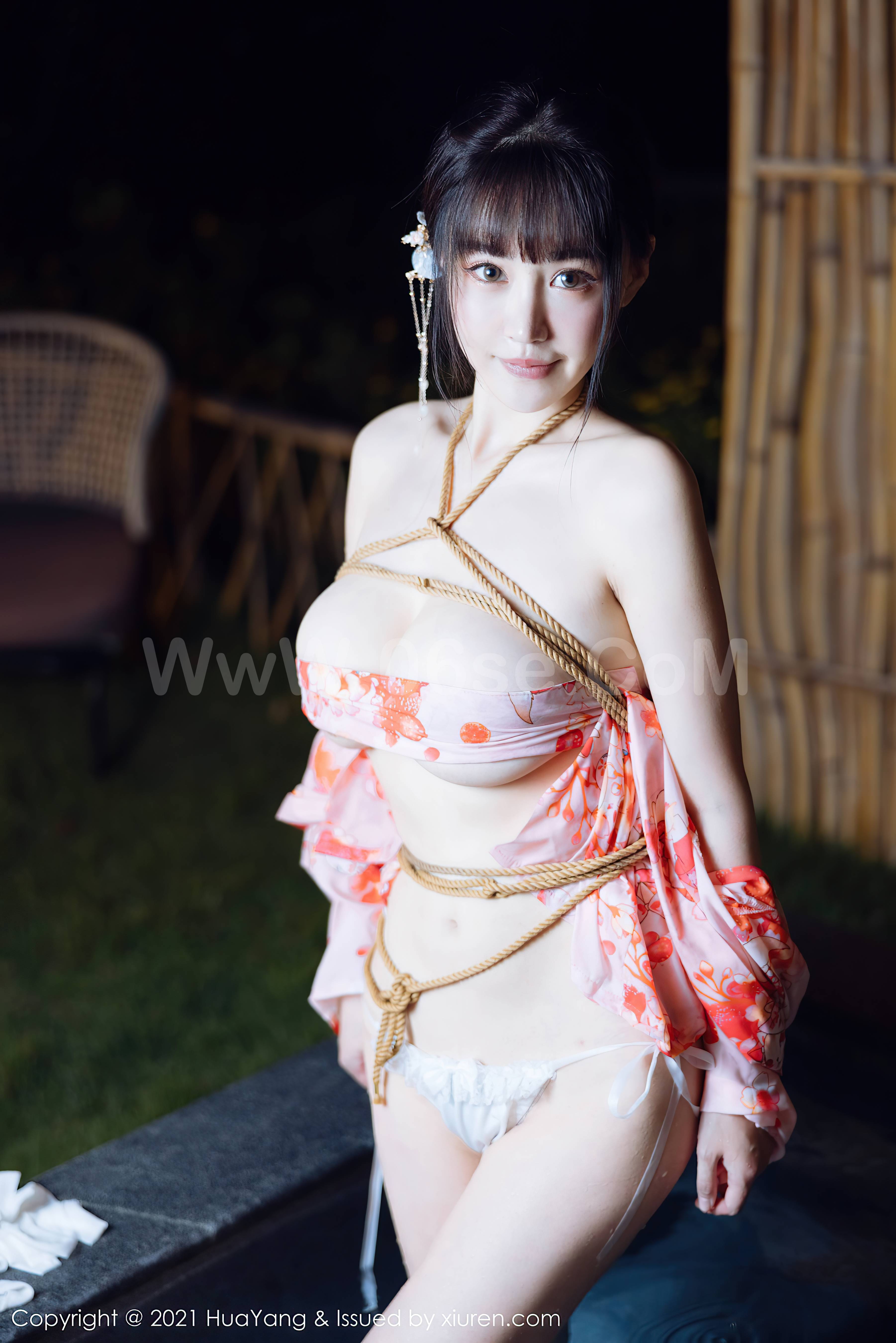 图片[62]-HuaYang Vol.463 Zhu Ke Er (朱可儿Flower)-六色网