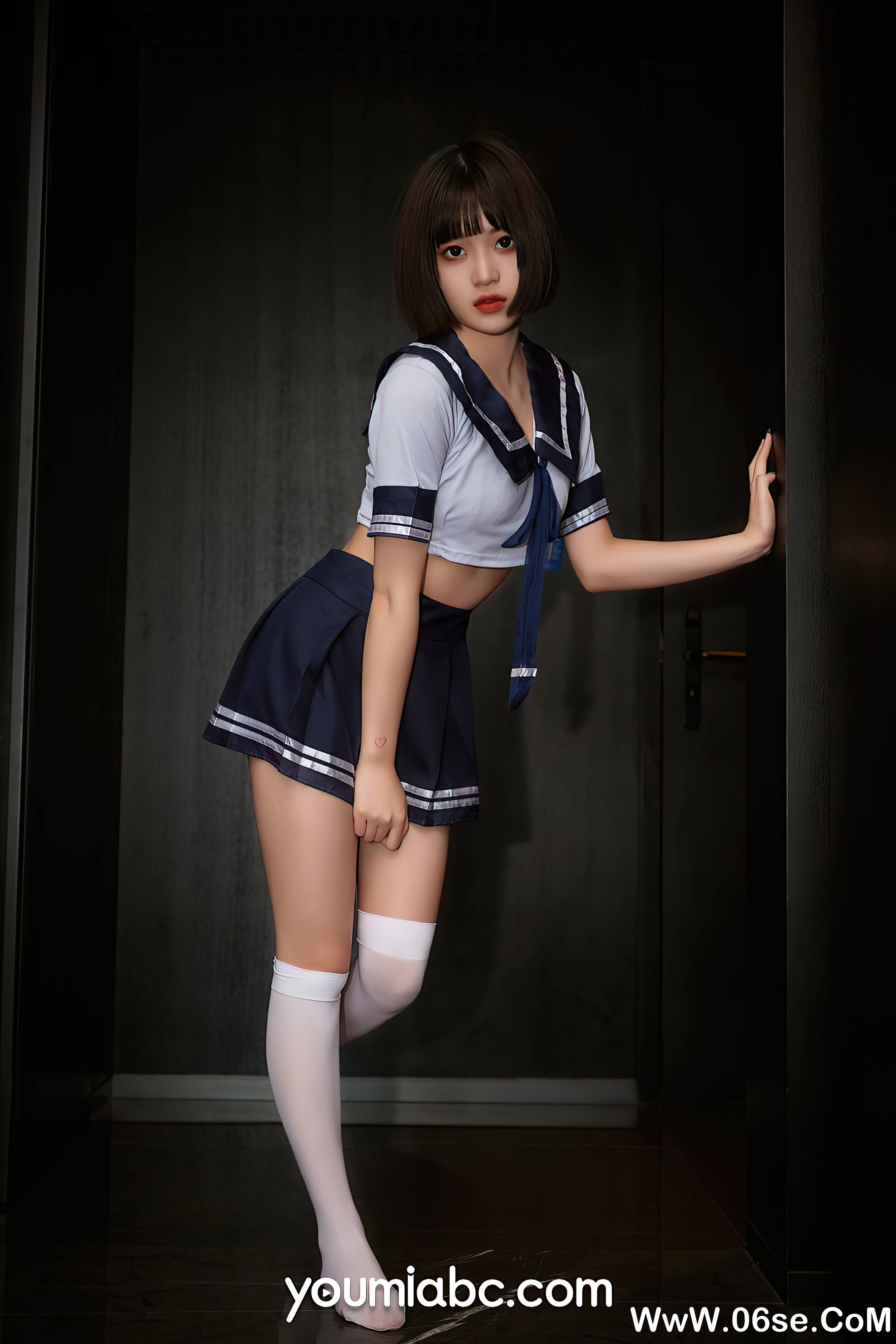 图片[13]-[YouMi尤蜜] 2021.07.19 放学等我 萌萌[27+1P435M]-六色网