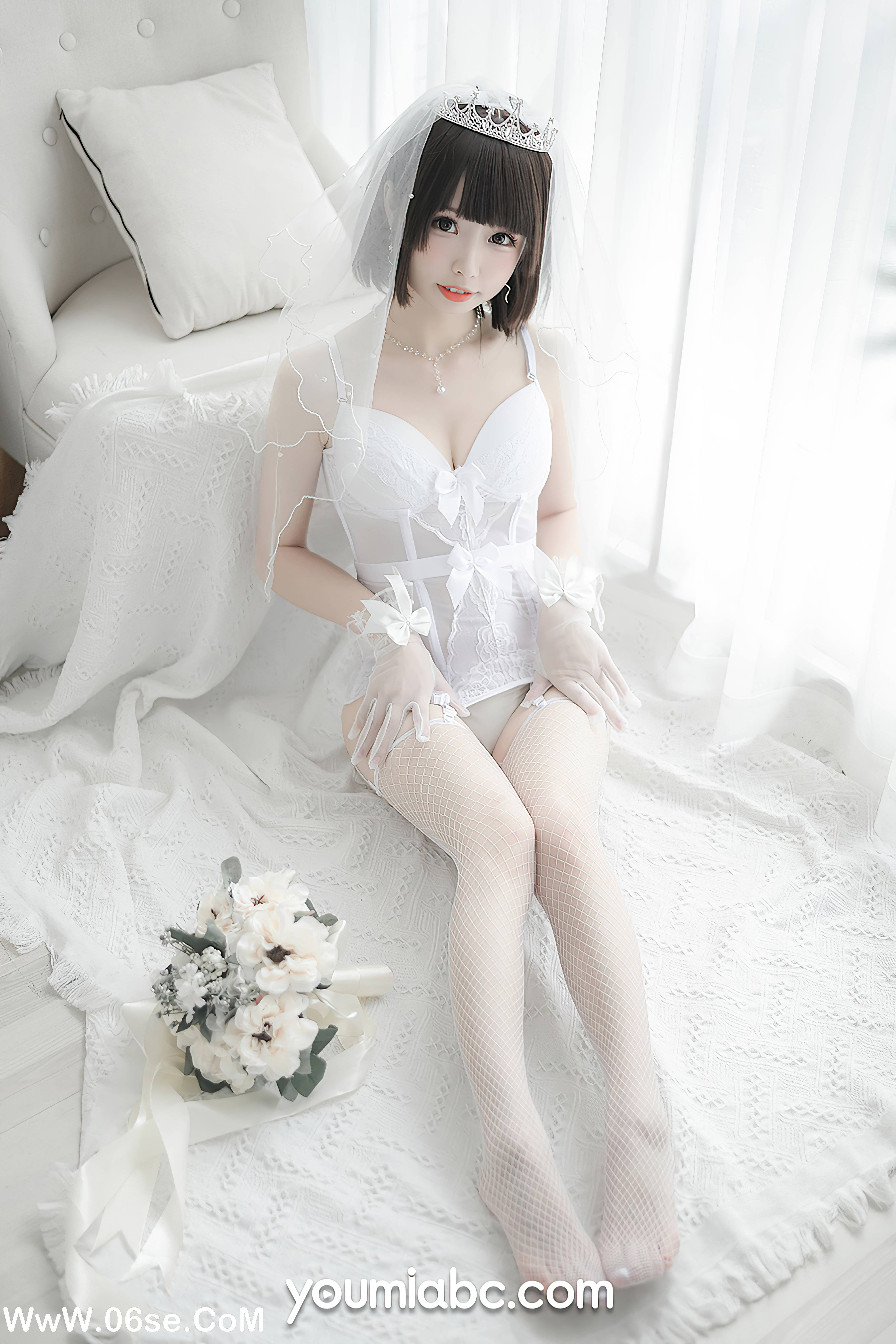 图片[30]-[YouMi尤蜜] 2020.11.10 白皙花嫁 甜椒妙妙mio[41+1P651M]-六色网