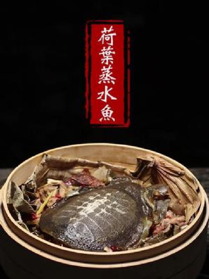 荷叶蒸水鱼水鱼不是鱼,这个玩意你们当地怎么称呼呢?