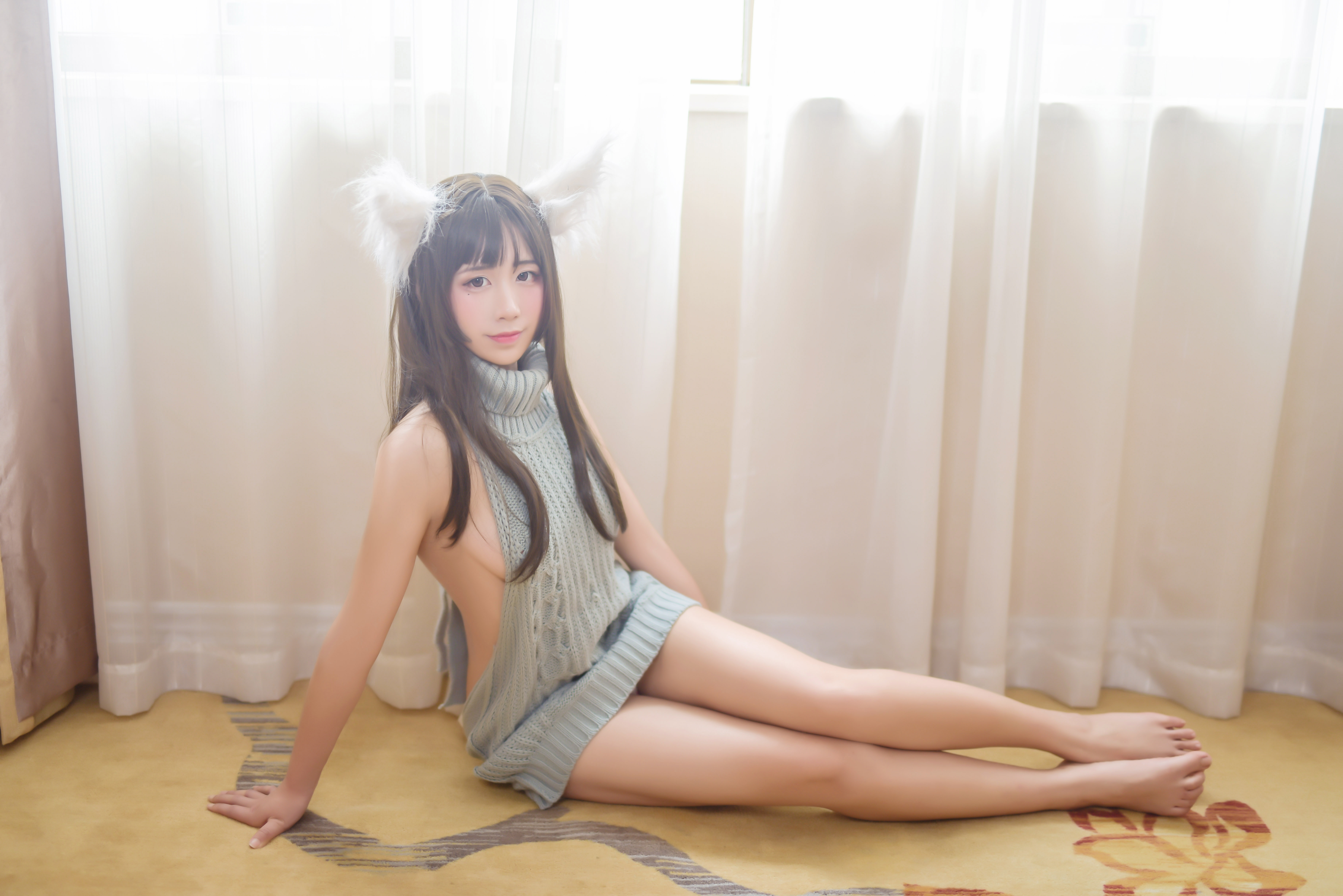 图片[27]-九曲Jean NO.024 – 露背毛衣[44P90M]-六色网