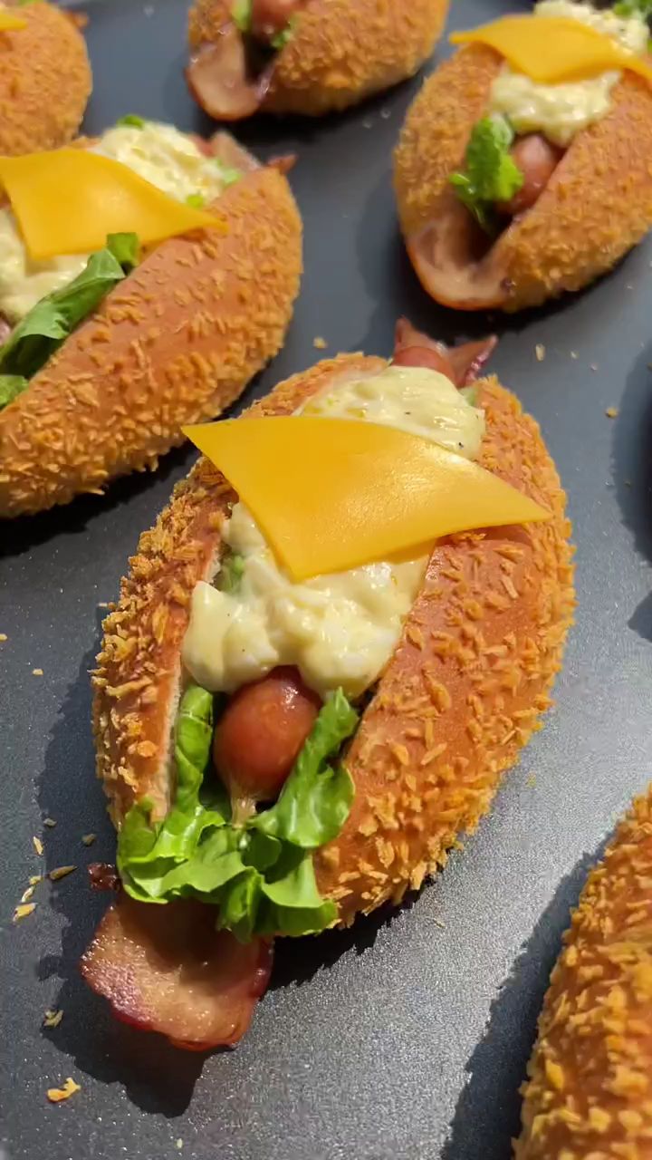 鸡蛋沙拉#汉堡