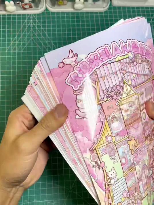 老妈敢不敢跟我的自制汉堡店安静书来场Pk！