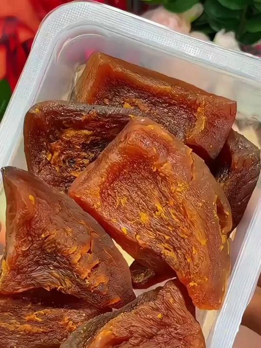 贝贝南瓜干太好吃了,富含多种营养成分的小能手 特色美食