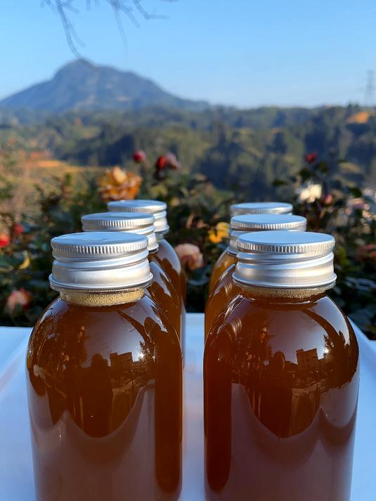 还原手工压榨山茶油全过程