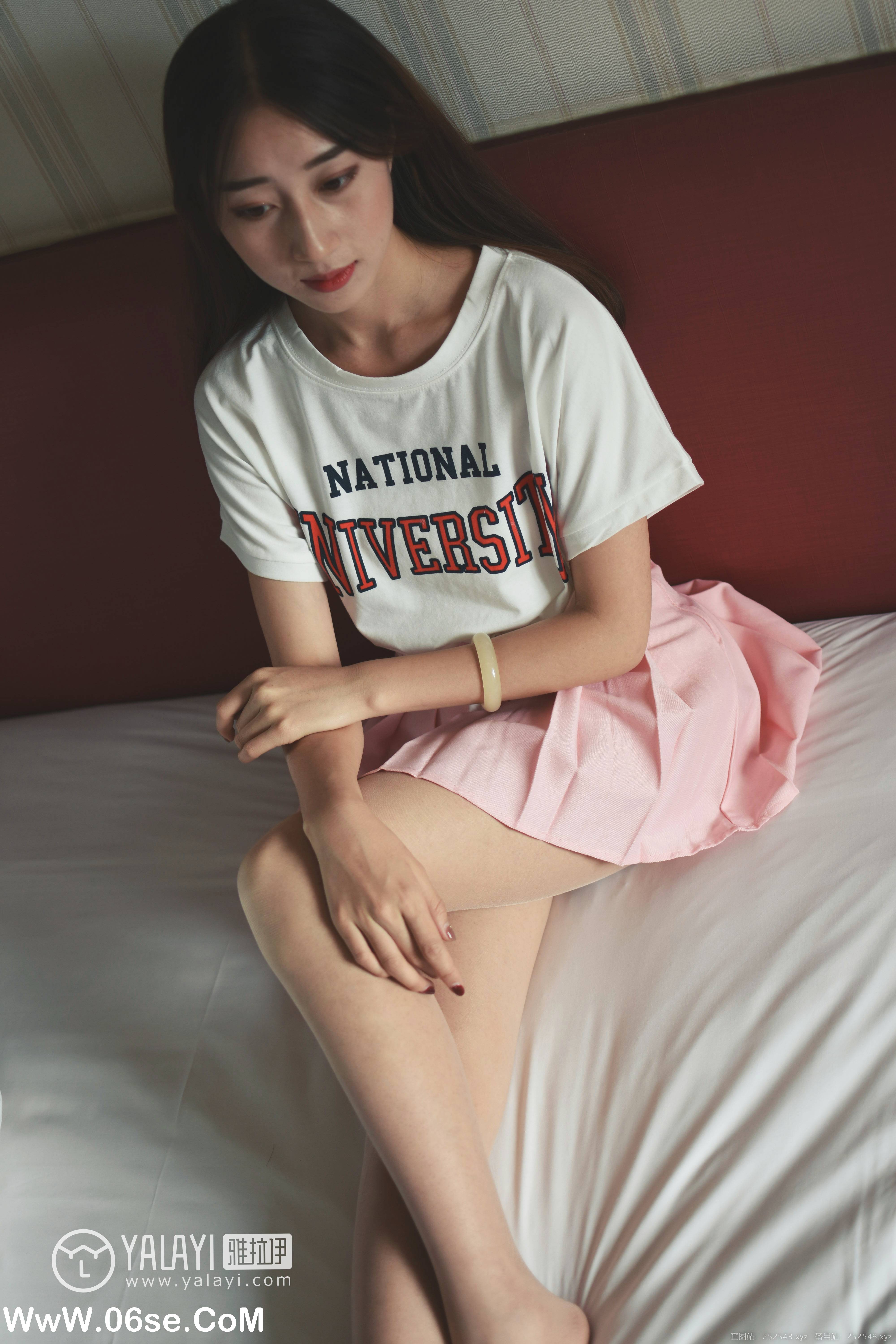 图片[50]-[YALAYI雅拉伊] NO.010 可爱啦啦队服 木晓雨-六色网
