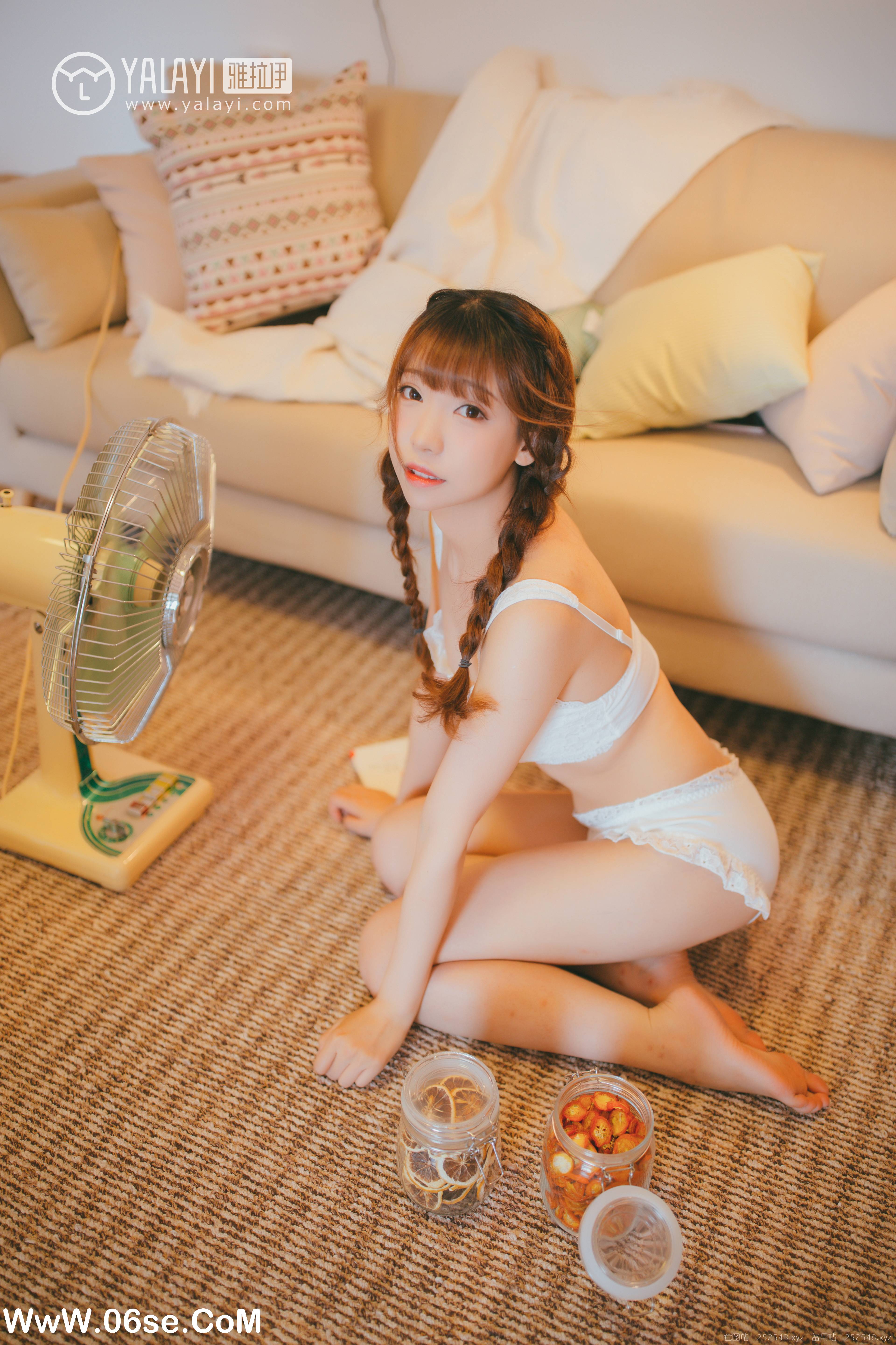 图片[8]-[YALAYI雅拉伊] NO.061 白色桔梗花 水花儿-六色网