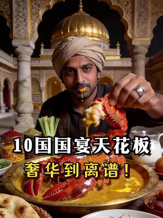 0国顶级国宴菜大赏 奢华程度颠覆认知