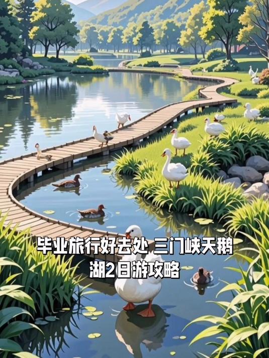 毕业旅行好去处，三门峡天鹅湖2日游攻略