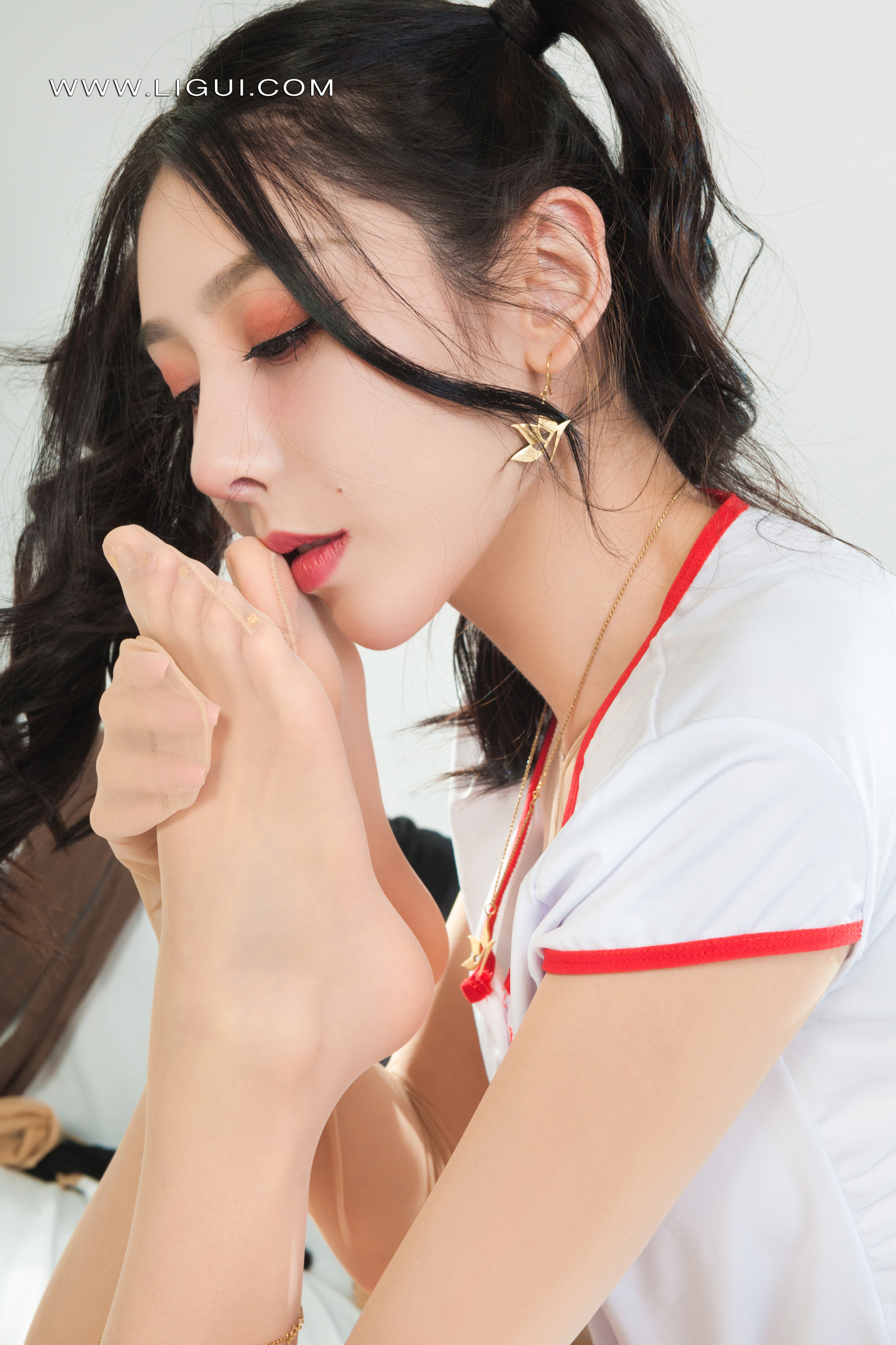 图片[17]-[Ligui丽柜] 2022.03.28 网络丽人 Model 兔子&汐汐-六色网