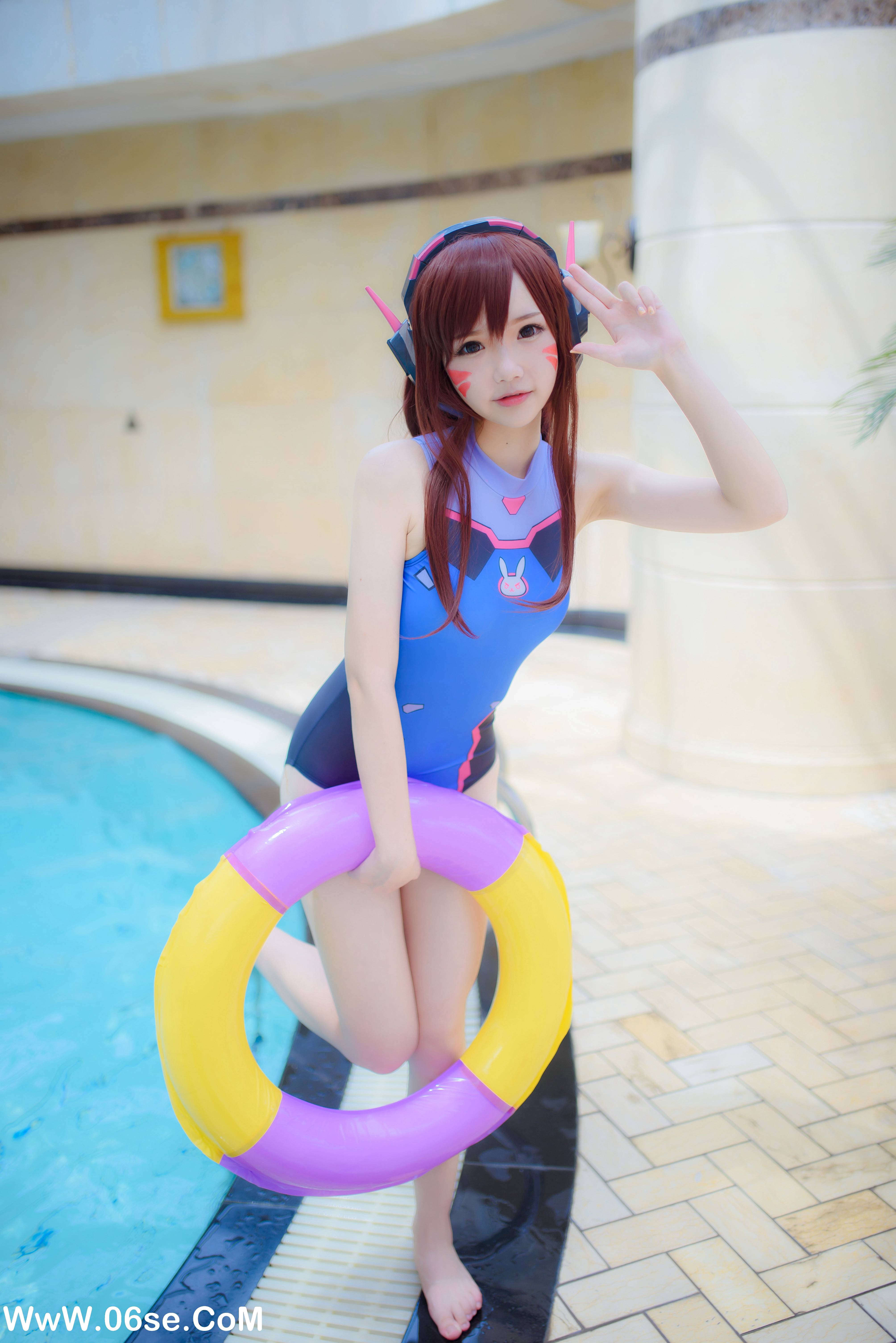 图片[28]-雪晴 – NO.008 Overwatch-D.Va水着写真 [31P269M]-六色网