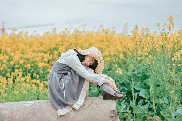 图片[4]-油菜花少女-六色网