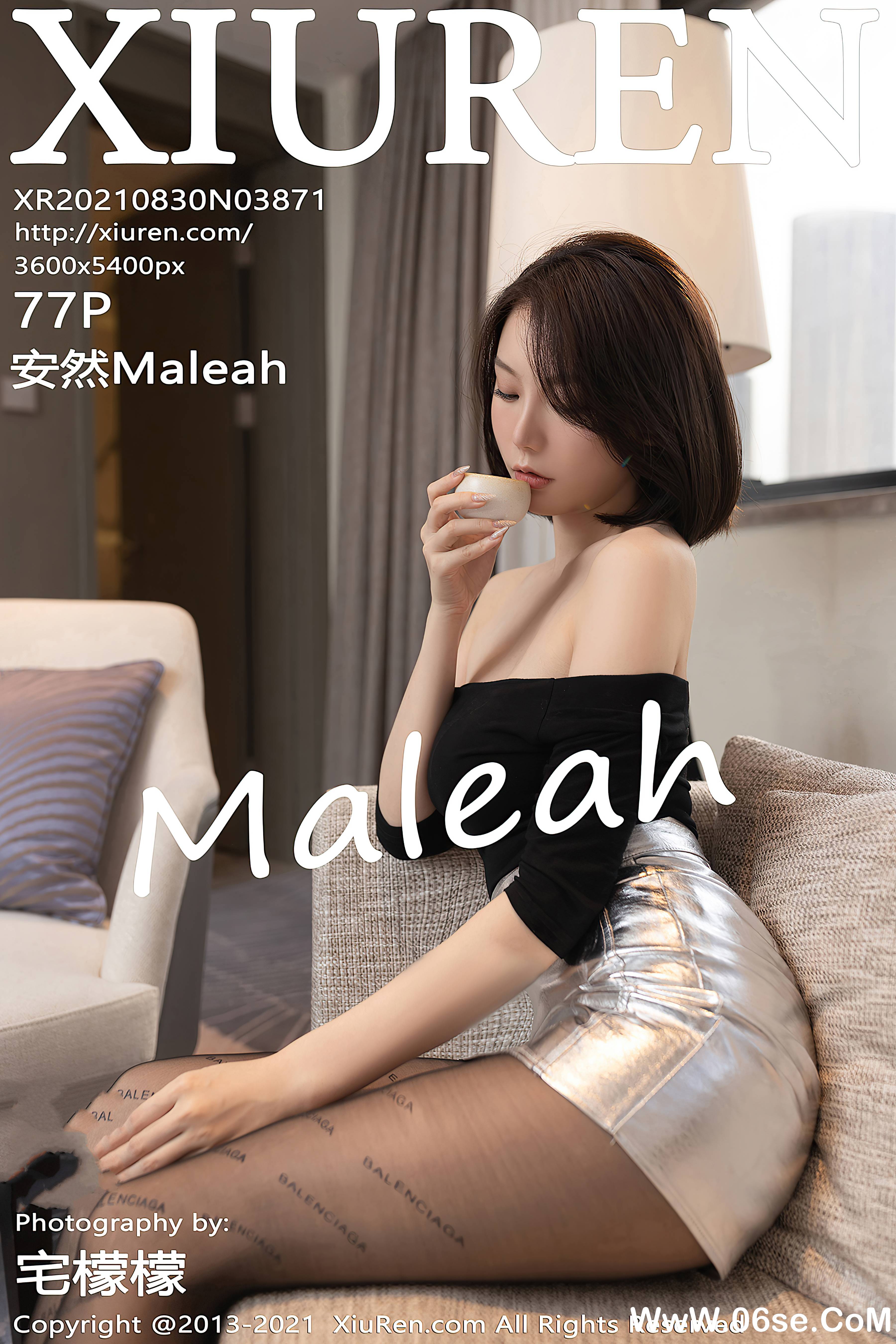 [XIUREN秀人网] 2021.08.30 NO.3871 安然Maleah[77+1P756M]-六色网