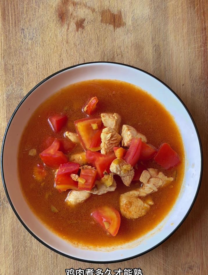 鸡肉煮多久才能熟,像我这样煮5分钟就行