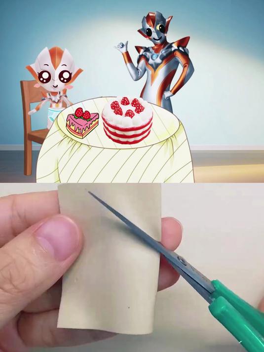 格力乔做了一个超级漂亮的蛋糕