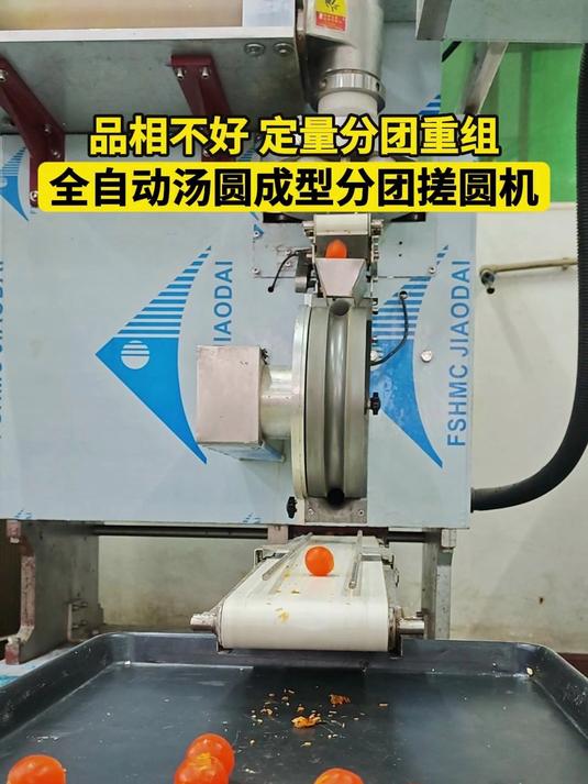 品相不好,定量分团重组全自动汤圆成型分团搓圆机