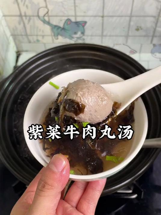 只有潮汕人才懂这锅汤的含金量吧#牛肉丸汤#