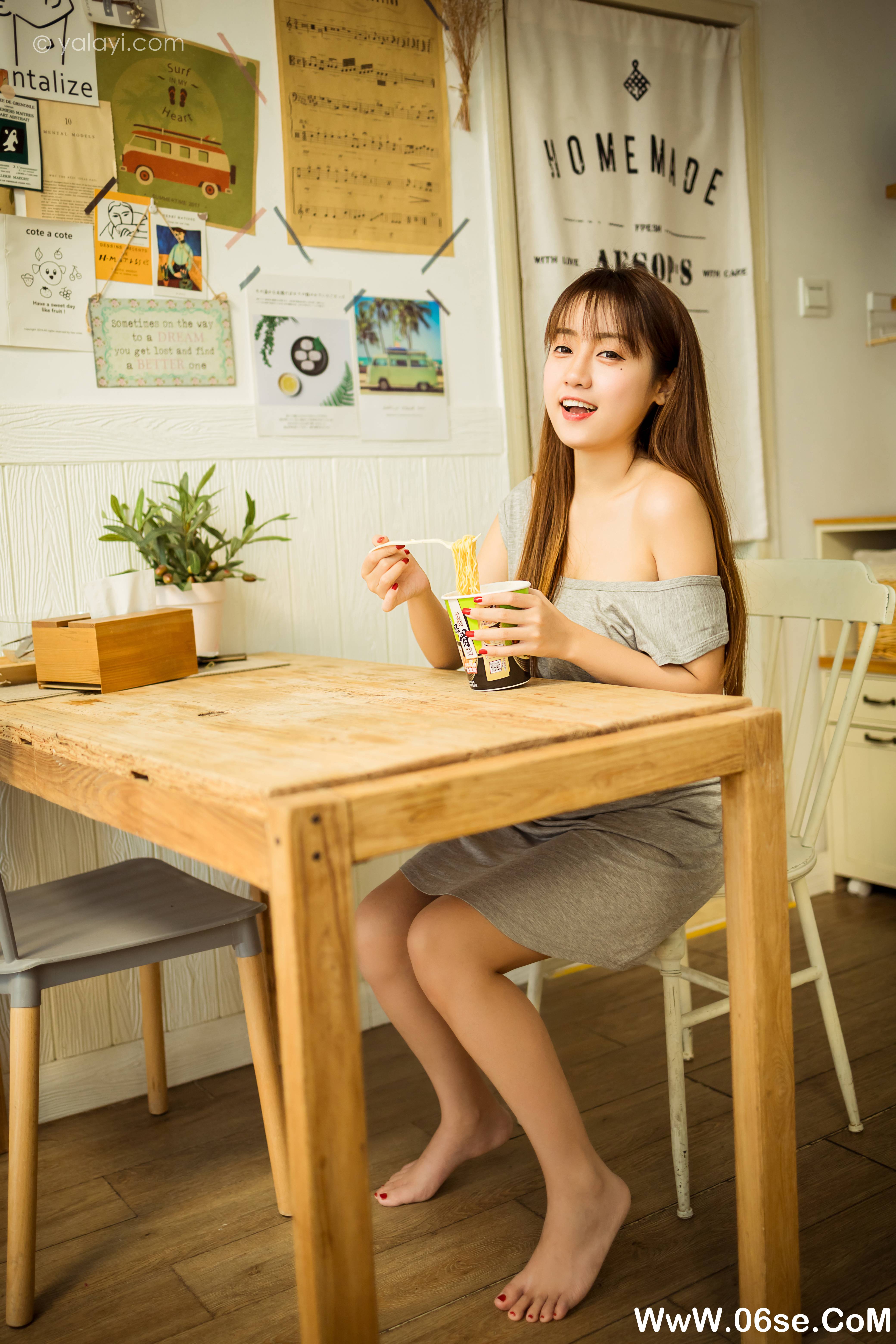 图片[10]-[YALAYI雅拉伊] 2020.10.02 NO.710 虞艺《吃货女友》[46P+1P531M]-六色网