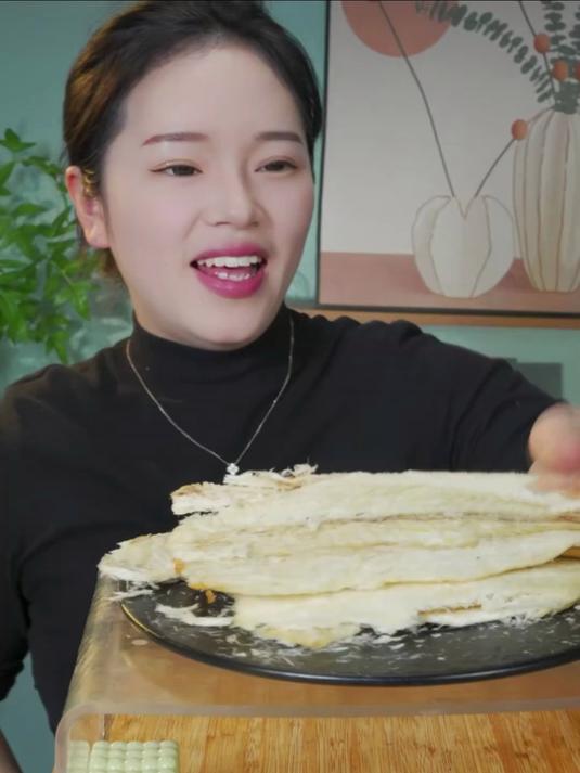 烤鳕鱼片,无添加,美味又健康